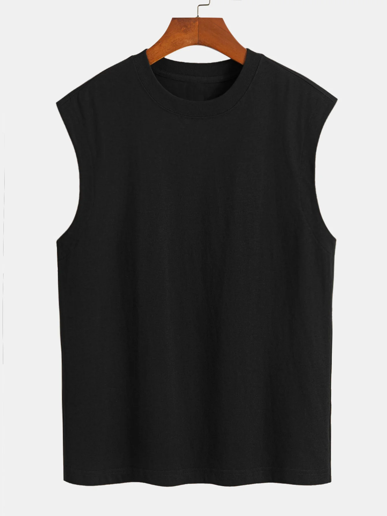 3 Stück Relaxed Fit Baumwolle Drop-Shoulder Ärmellose T-Shirts - Image 11