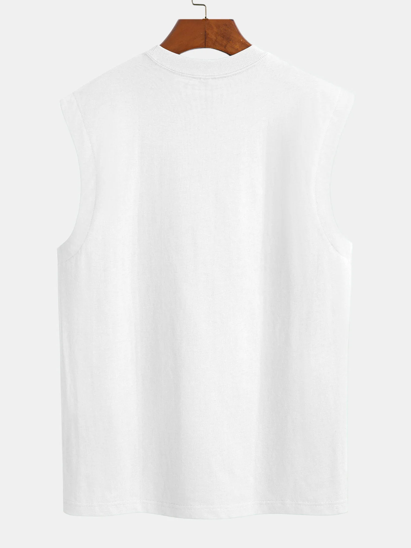 3 Stück Relaxed Fit Baumwolle Drop-Shoulder Ärmellose T-Shirts - Image 14