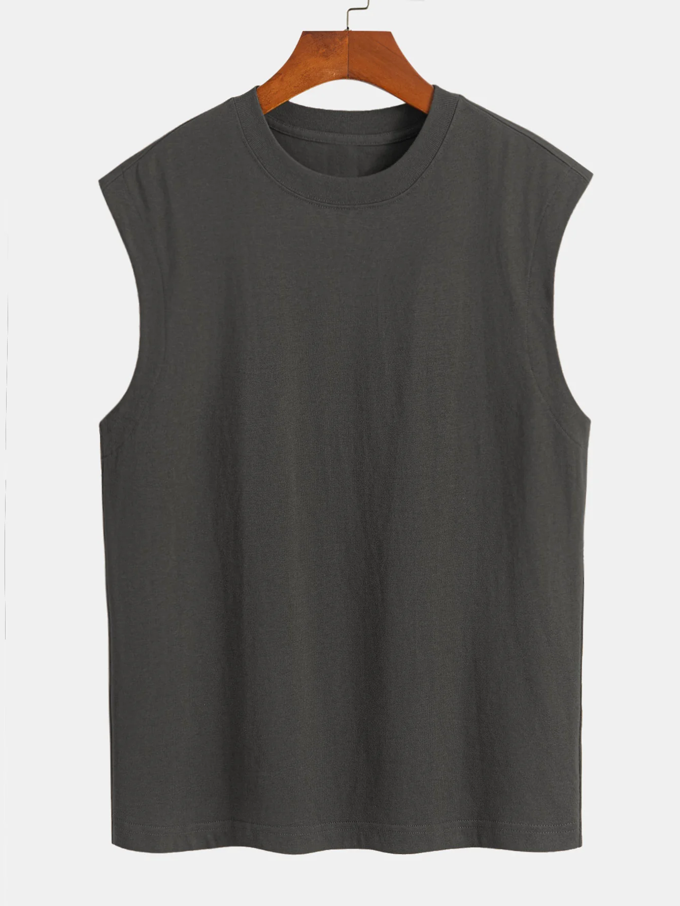 3 Stück Relaxed Fit Baumwolle Drop-Shoulder Ärmellose T-Shirts - Image 15