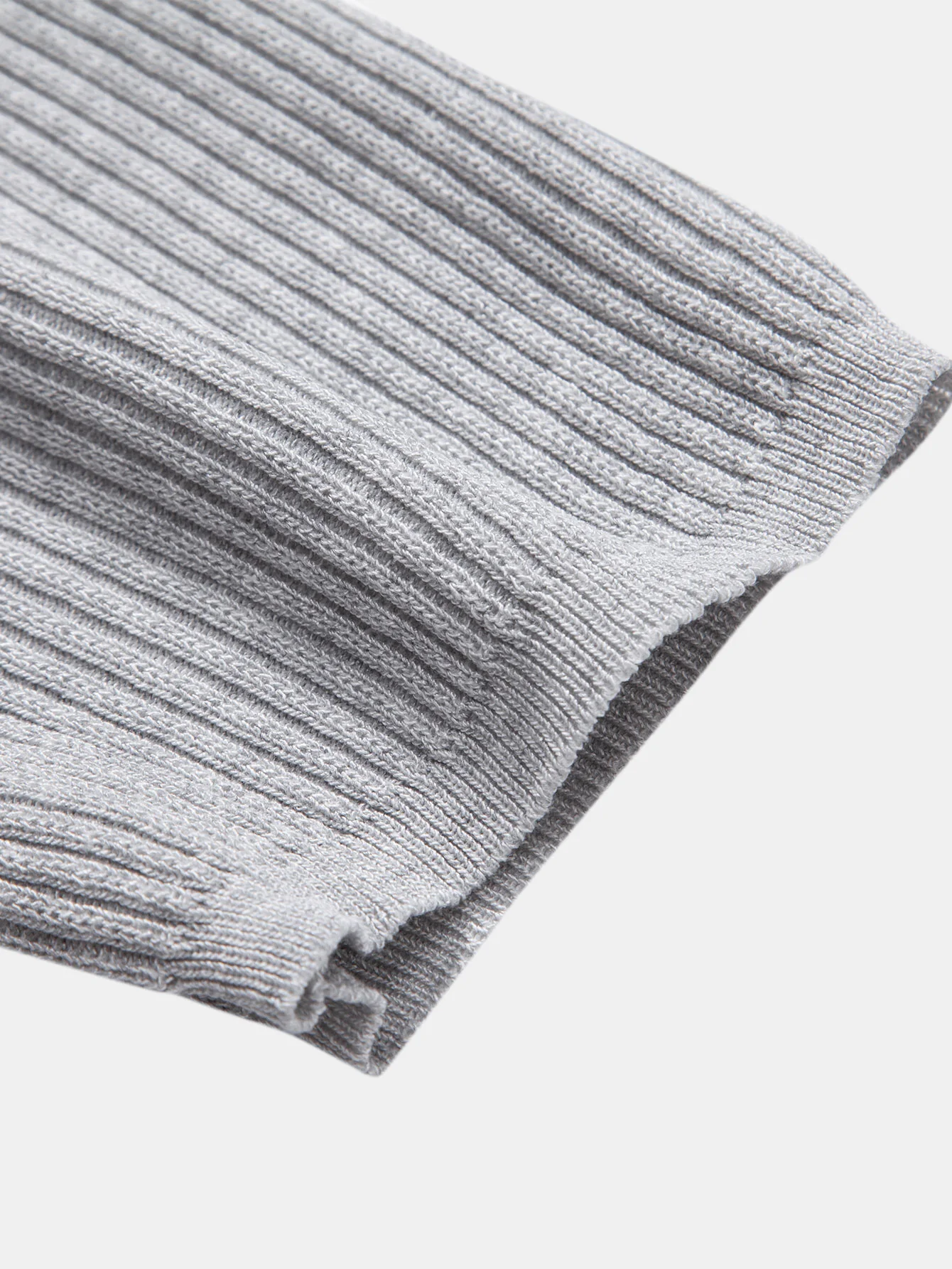 3 Pieces Ribbed Crew Neck Knit T-Shirt - Image 20