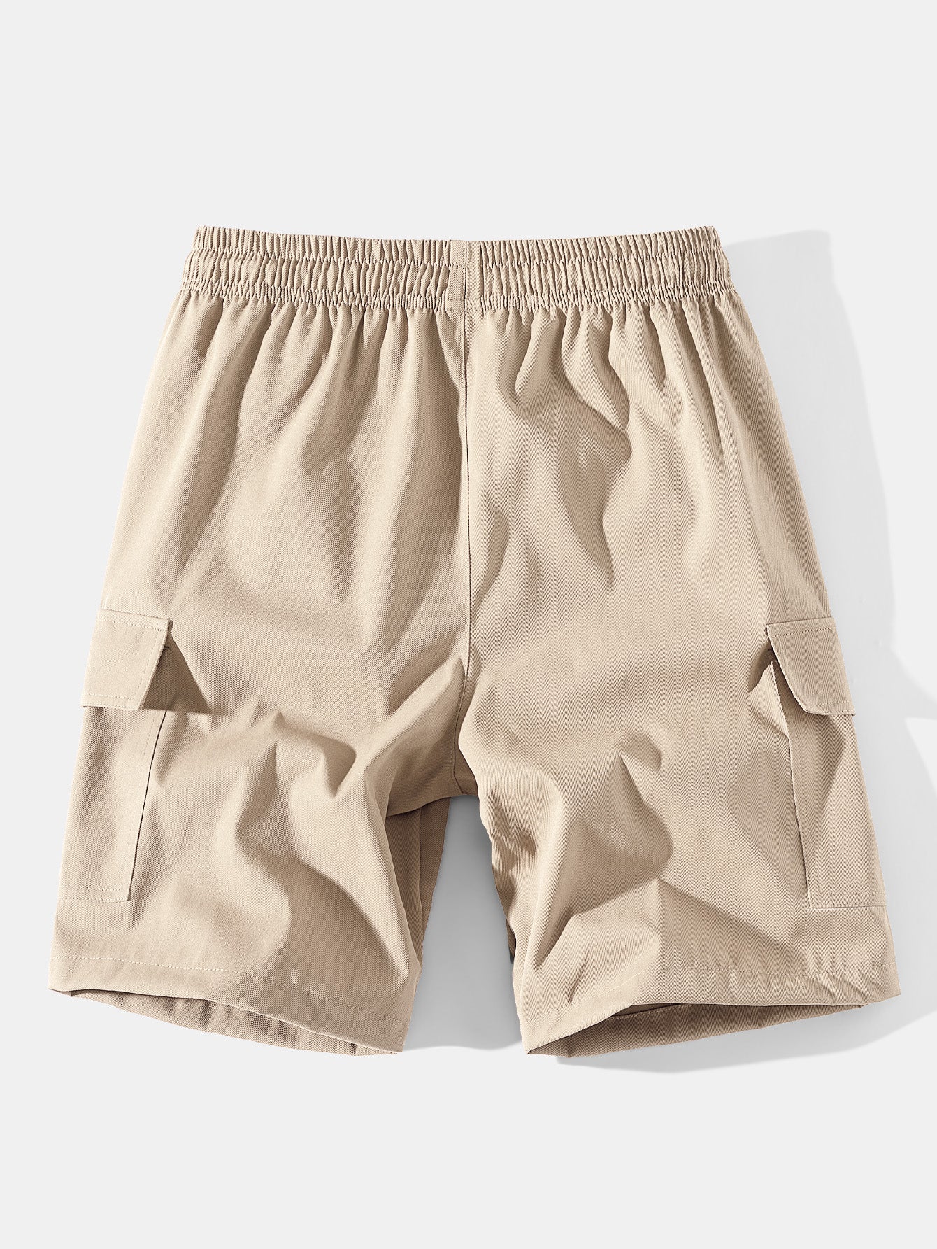 3 Stücke einfarbige Cargo-Shorts mit Kordelzug - Image 4
