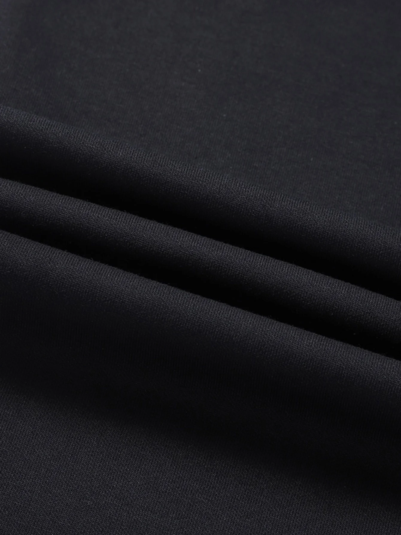 3 Pieces Solid Zipper Pocket Cotton Straight Leg Pants - Image 8