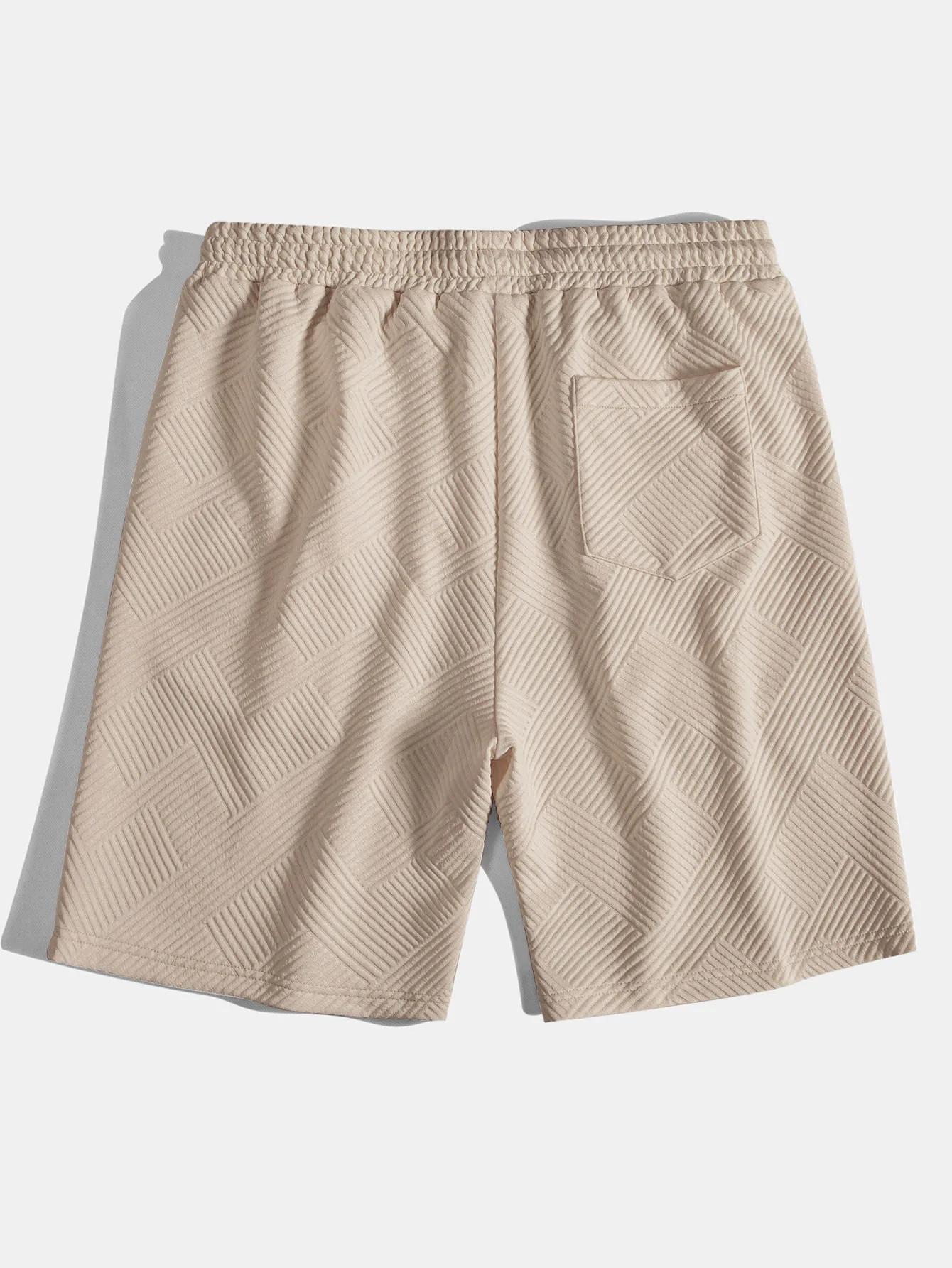 Gestreifte Jacquard Drawstring Shorts - Image 4