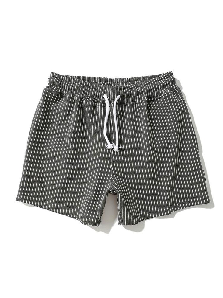 3-teiliges gestreiftes Jersey 3" Shorts - Image 5