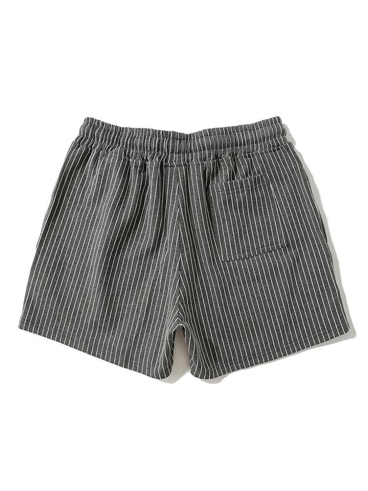 3-teiliges gestreiftes Jersey 3" Shorts - Image 6
