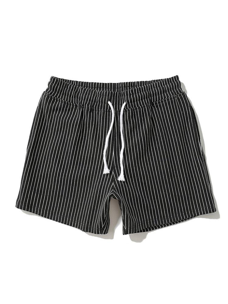 3-teiliges gestreiftes Jersey 3" Shorts - Image 8