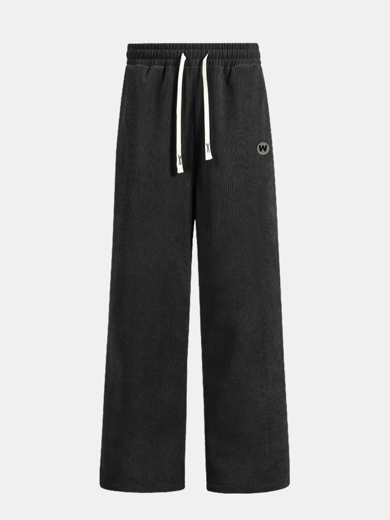 Teddy Fleece Lined Straight Leg Corduroy Pants - Image 4