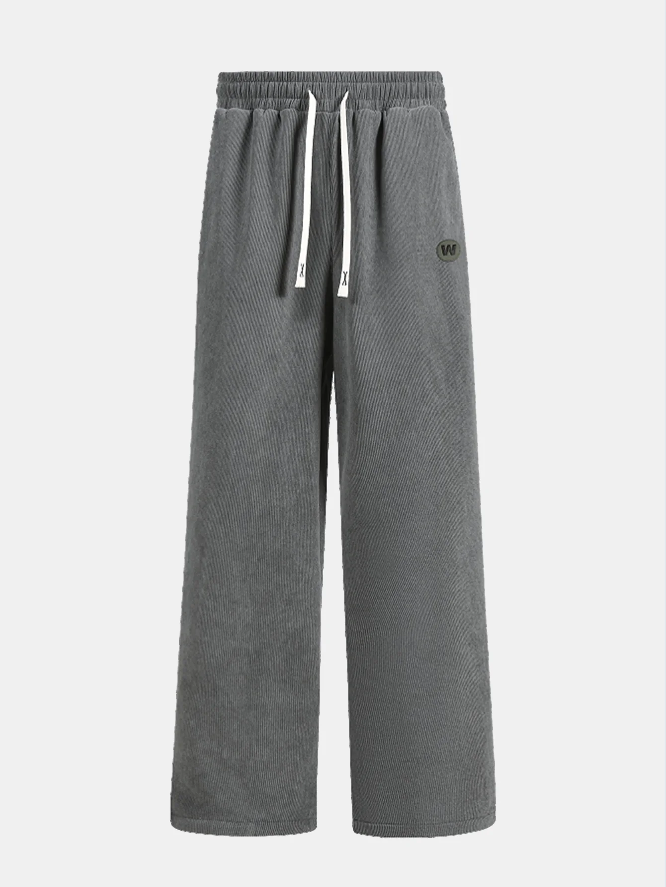 Teddy Fleece Lined Straight Leg Corduroy Pants - Image 8
