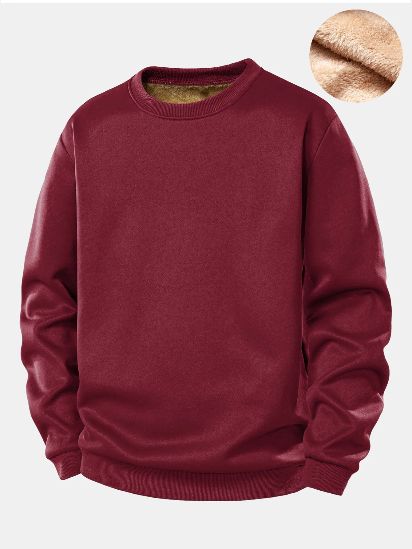 3 Stück Teddy-Fleece-gefüttertes Sweatshirt - Image 14