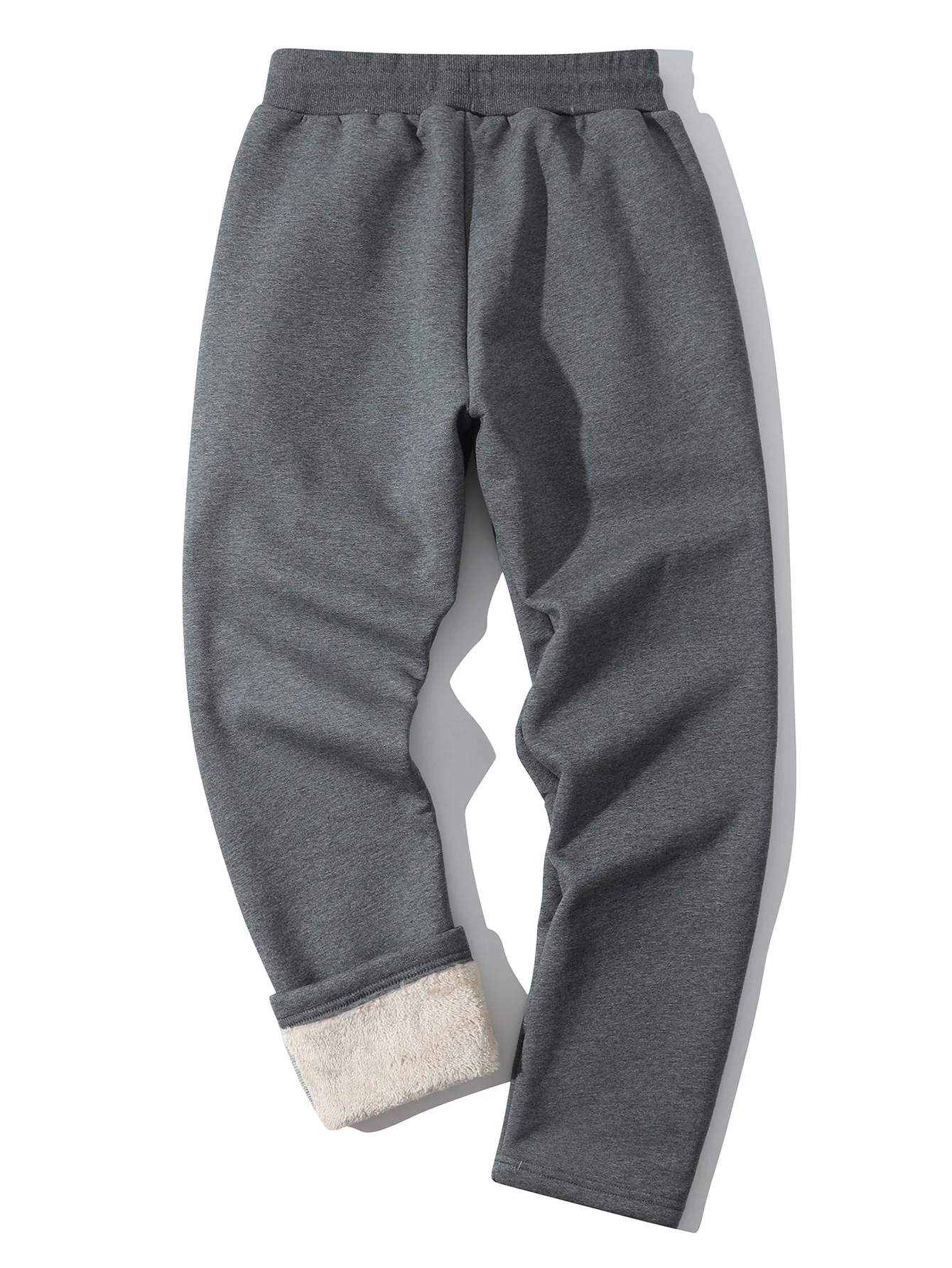 3 Pieces Teddy Lined Straight Leg Pants - Image 4