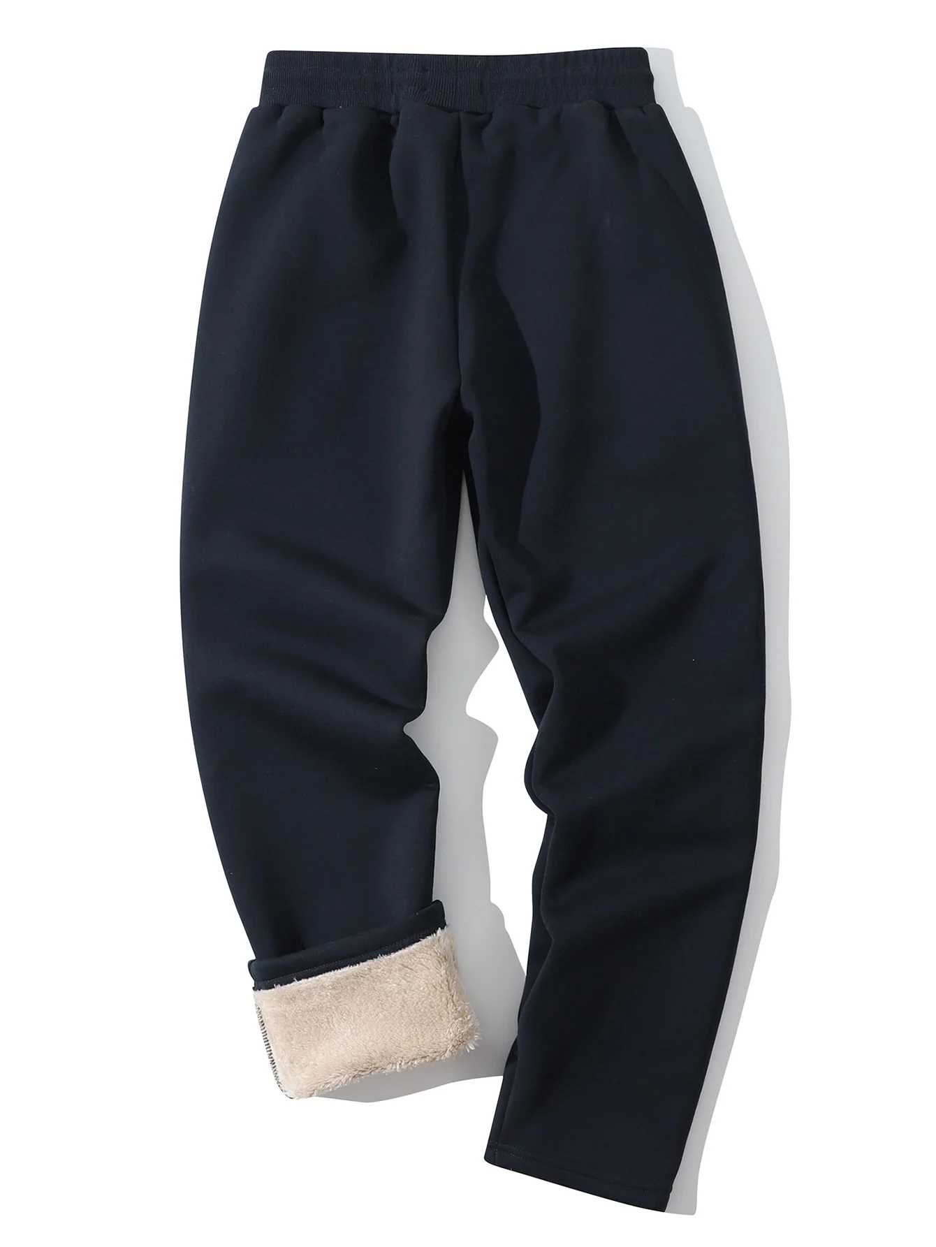 3 Pieces Teddy Lined Straight Leg Pants - Image 6