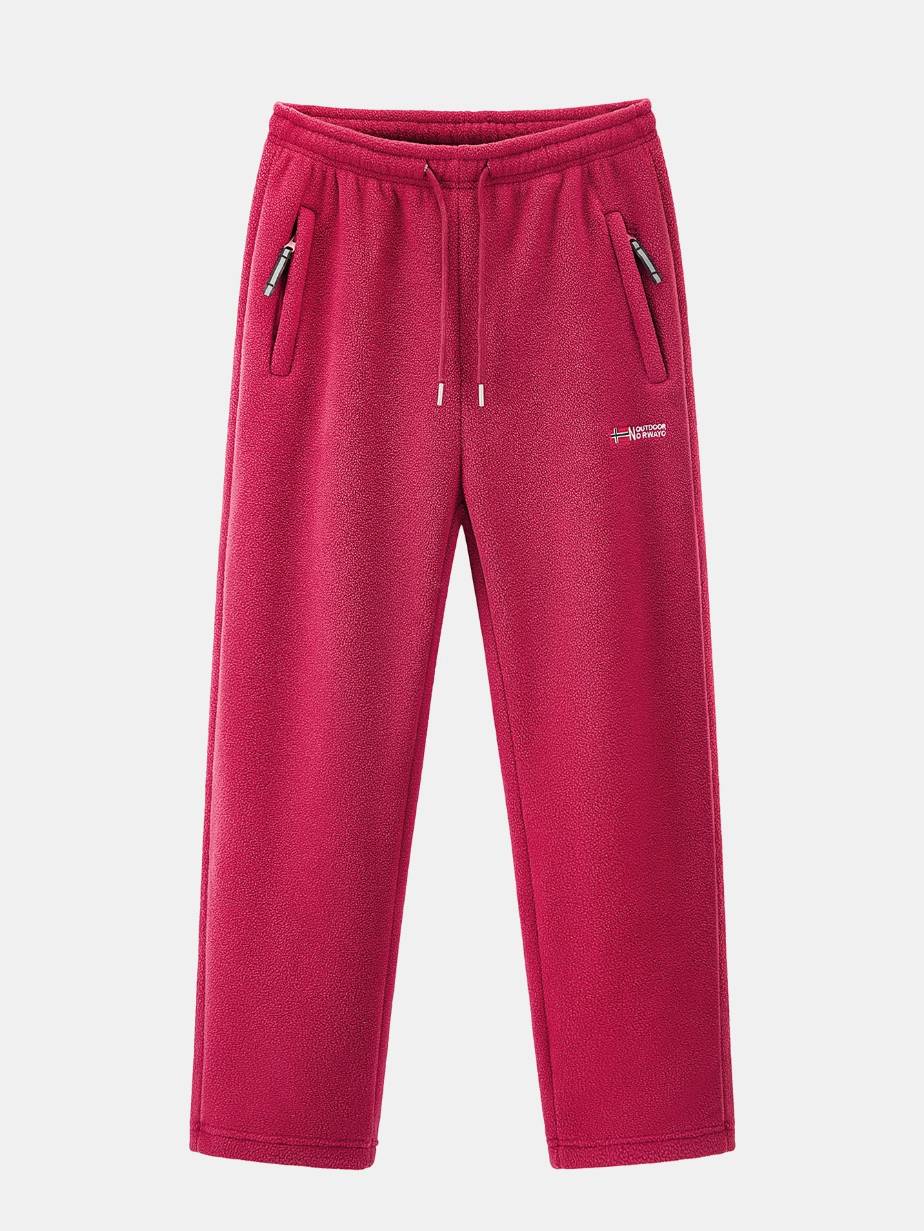 3 Pieces Teddy Lined Straight Leg Polar Fleece Pants - Image 12