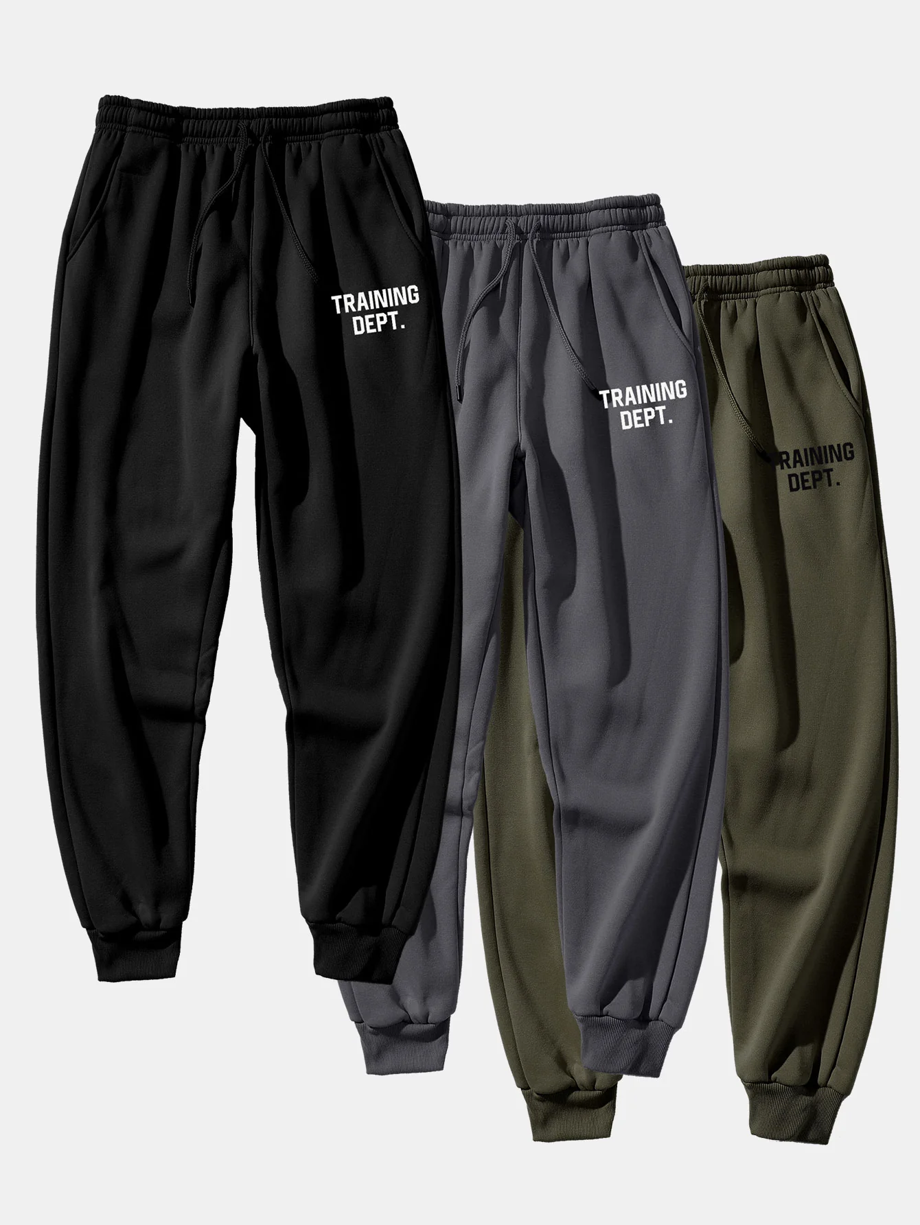3 Teile Trainingsabteilung Druck Jogginghose - Image 3
