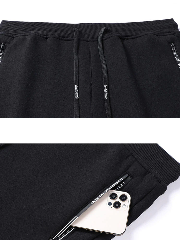 Warm Fleece-Lined Jogger Pants - Image 4