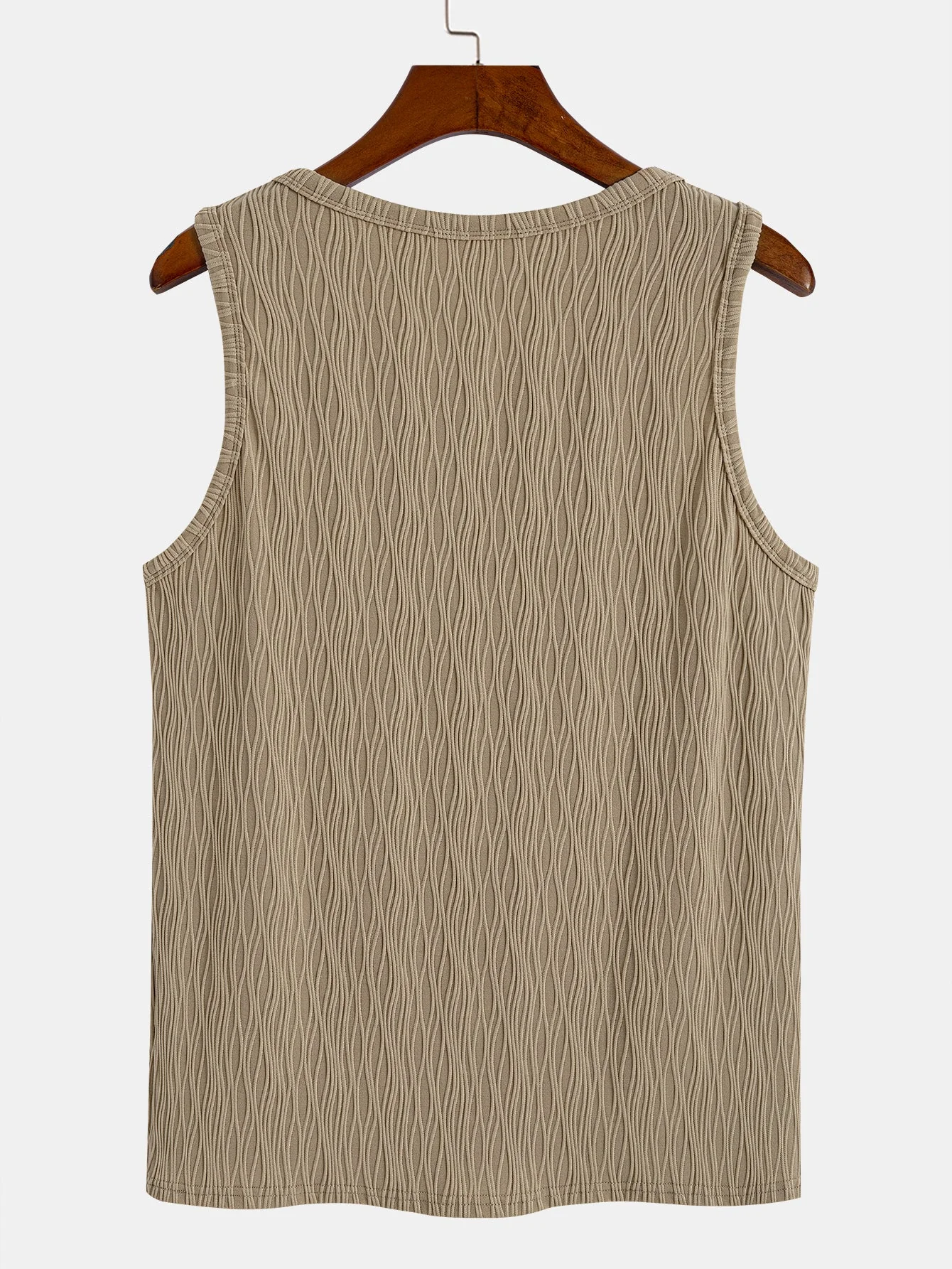 3 Stück Wellen-Jacquard-Struktur-Top - Image 5