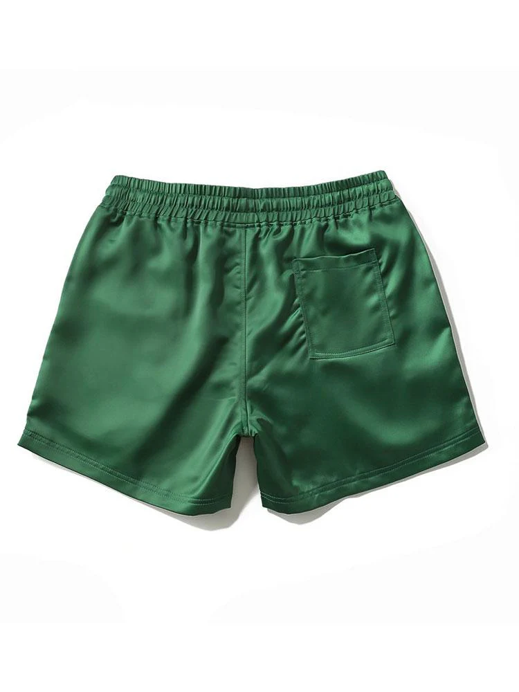 3" Satin-Shorts mit Kordelzug - Image 2