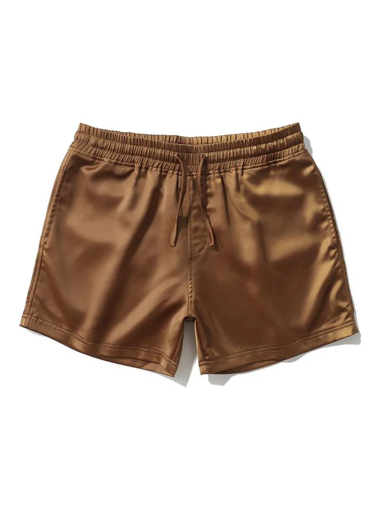 3" Satin-Shorts mit Kordelzug - Image 4