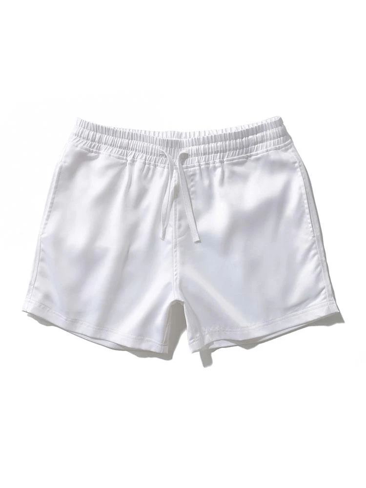 3" Satin-Shorts mit Kordelzug - Image 5