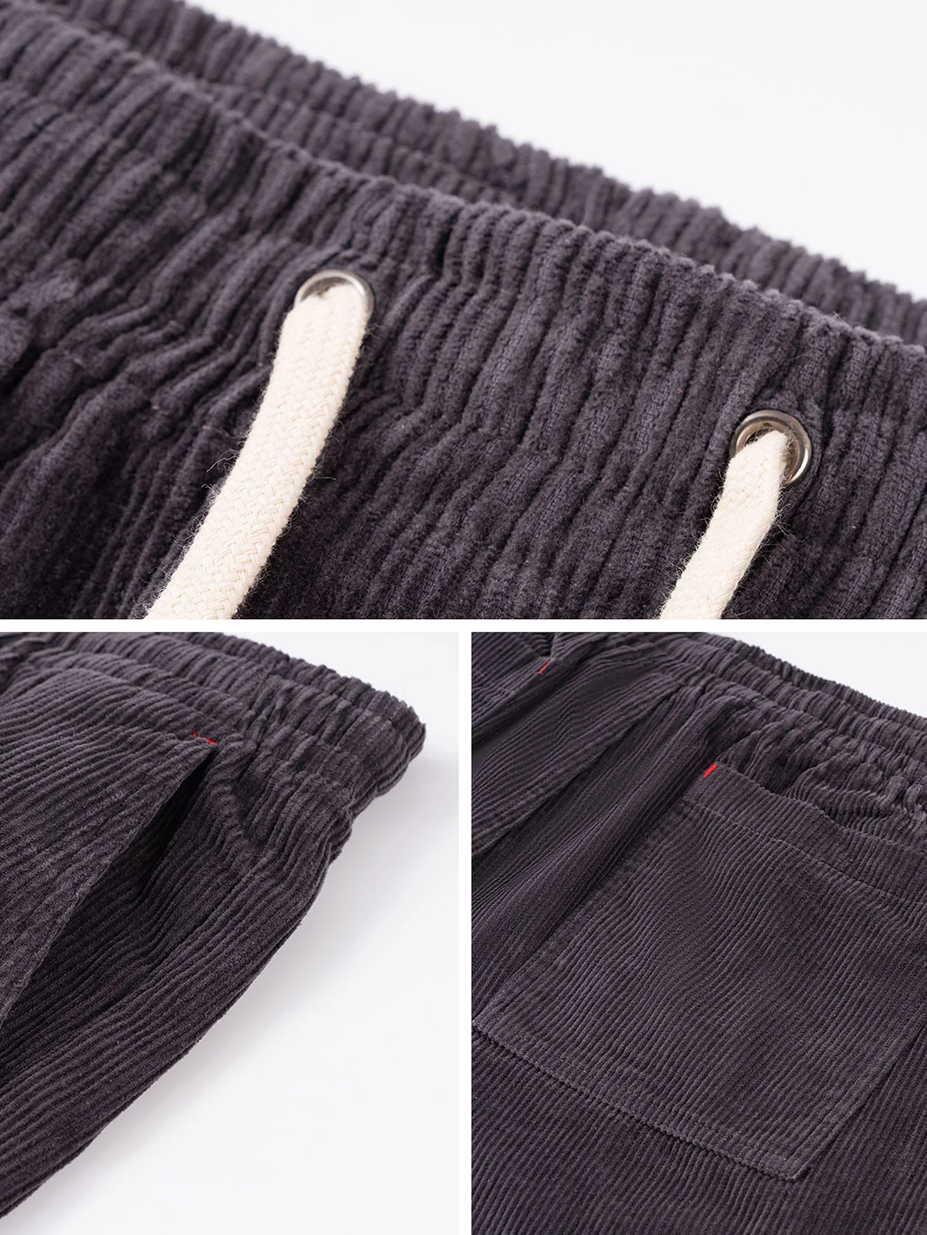 6" Baumwoll-Cord-Drawstring Shorts - Image 9