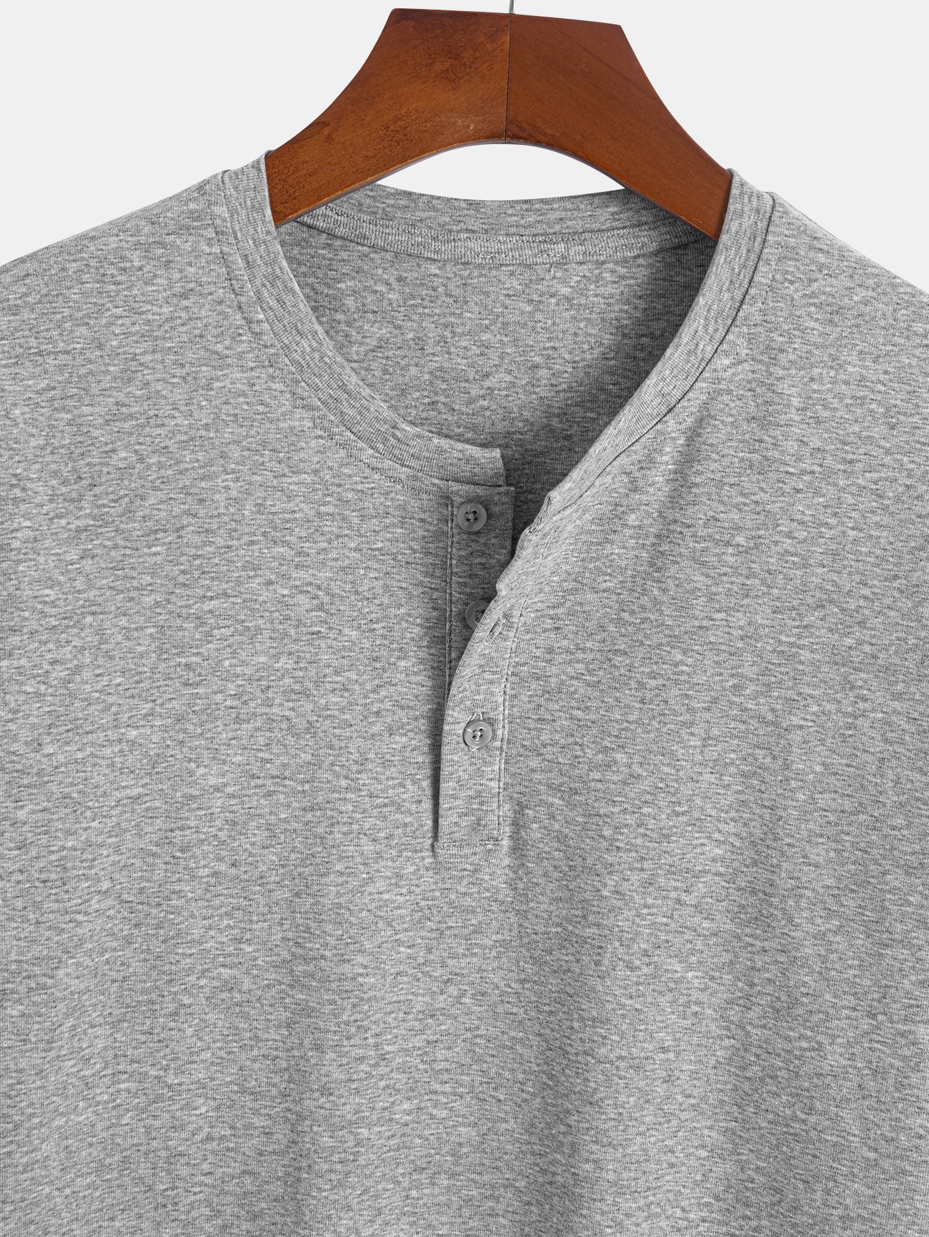 Baumwoll-Henley-T-Shirt - Image 11
