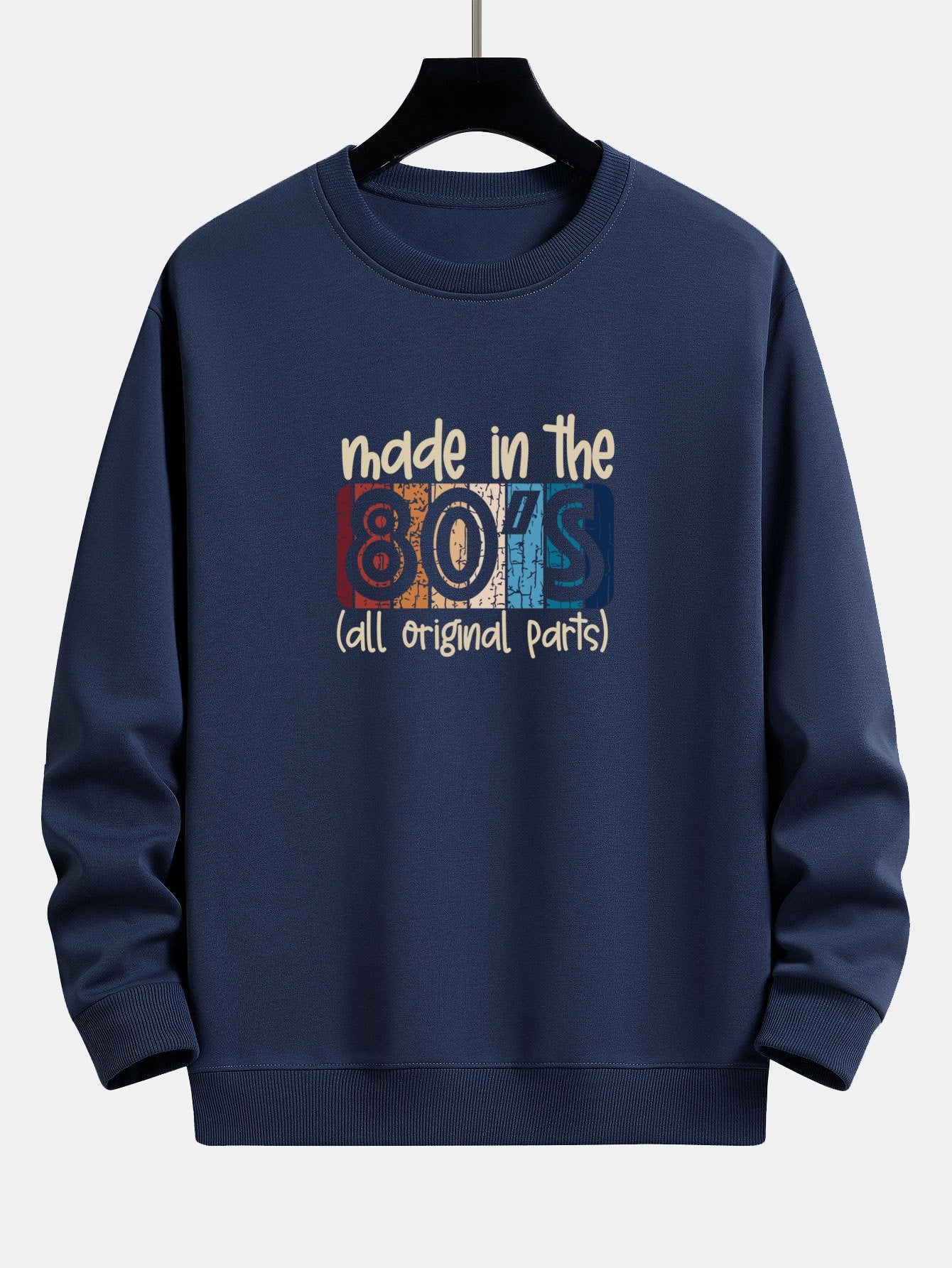 80er Jahre Slogan Druck Relaxed Fit Sweatshirt - Image 2