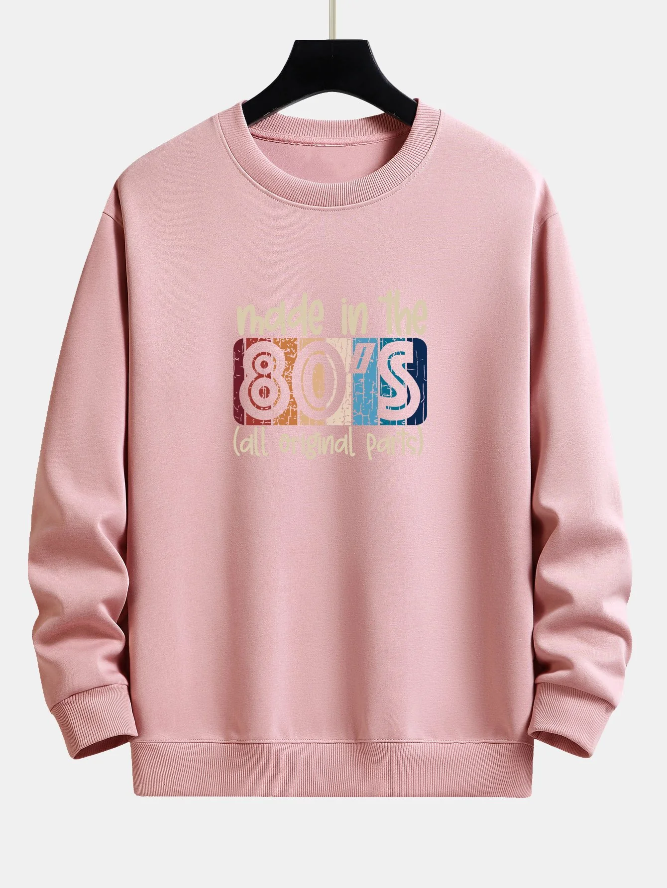 80er Jahre Slogan Druck Relaxed Fit Sweatshirt - Image 6