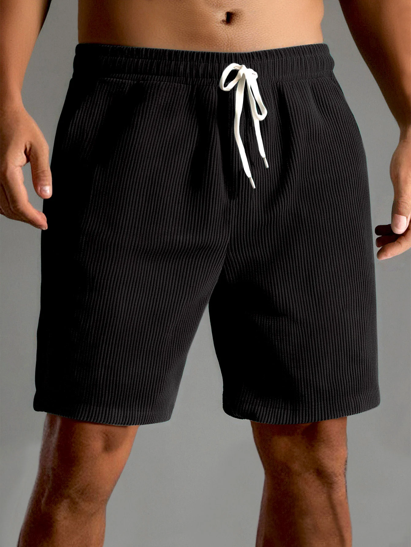9" Kordelzug-Cordshorts - Image 3