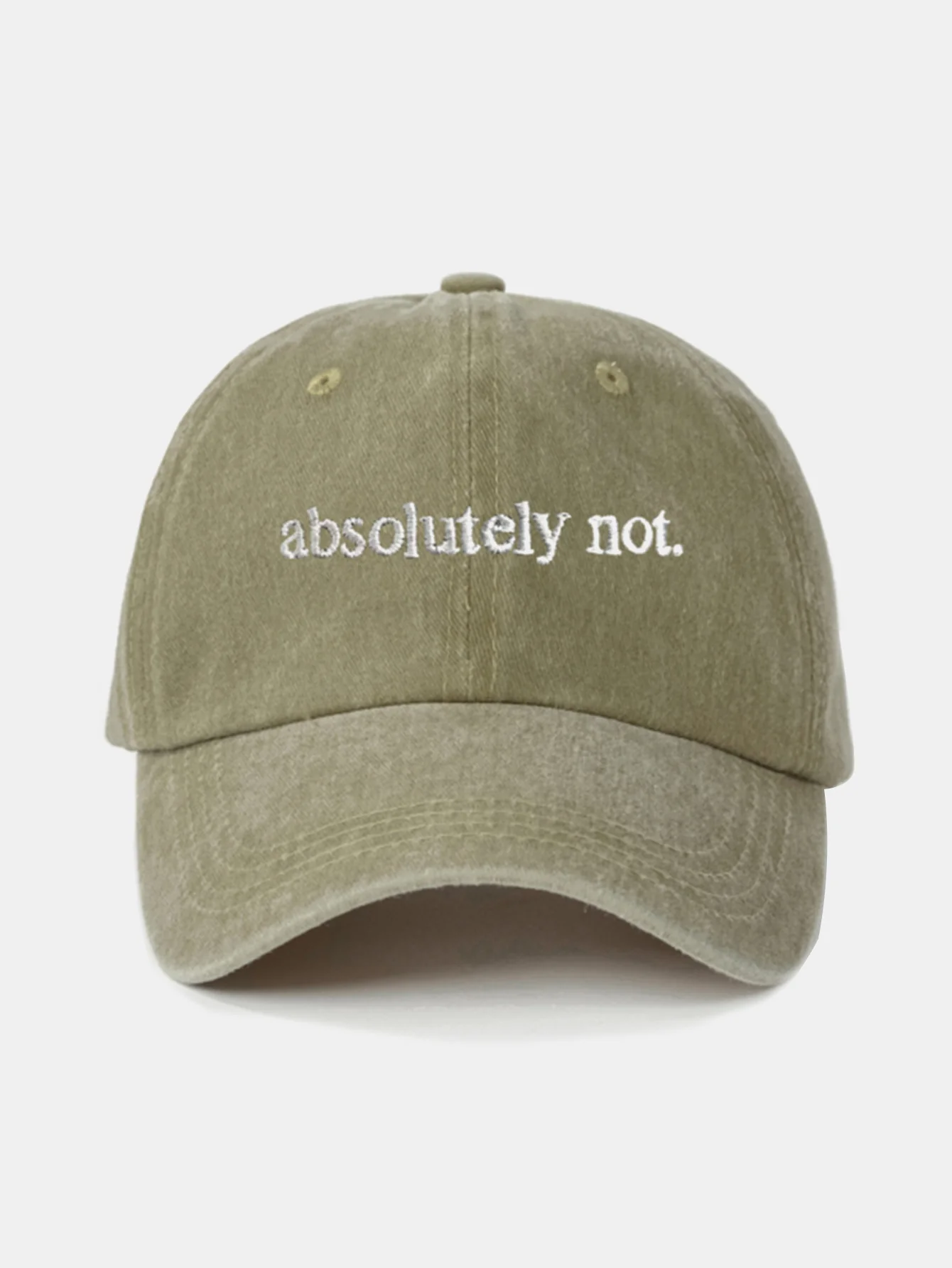 Absolut kein besticktes gewaschenes Baseballcap - Image 11