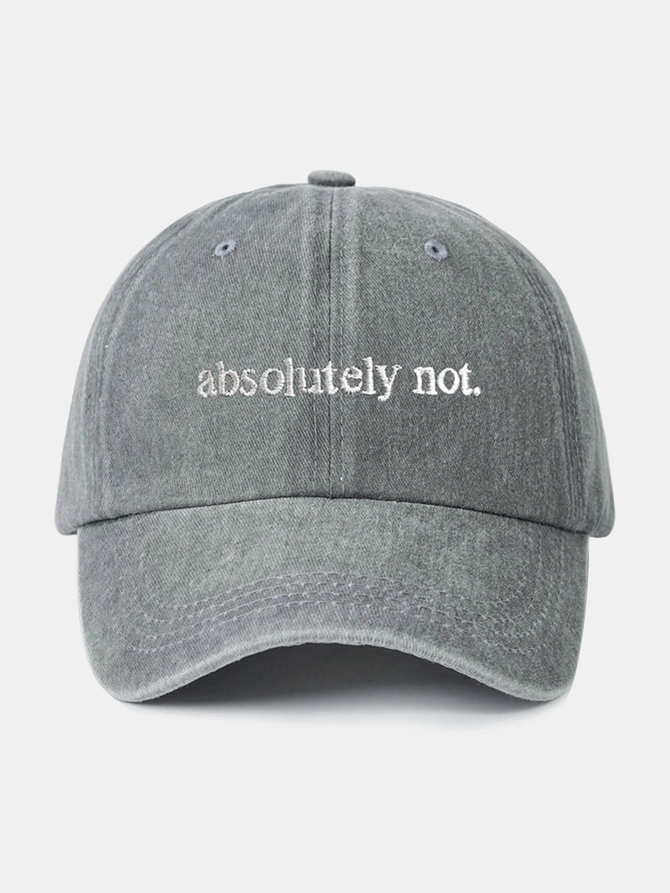 Absolut kein besticktes gewaschenes Baseballcap - Image 6