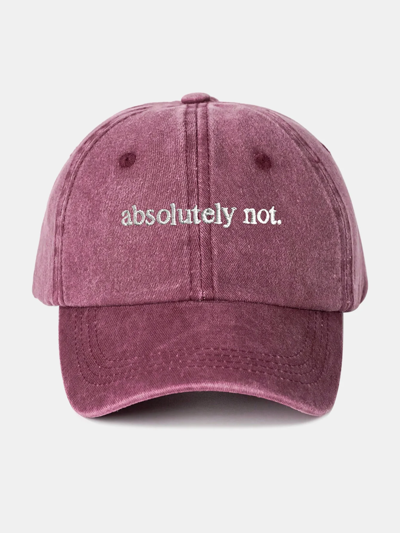 Absolut kein besticktes gewaschenes Baseballcap - Image 7