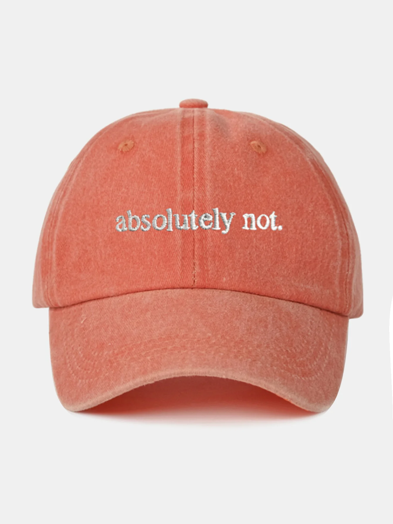 Absolut kein besticktes gewaschenes Baseballcap - Image 8