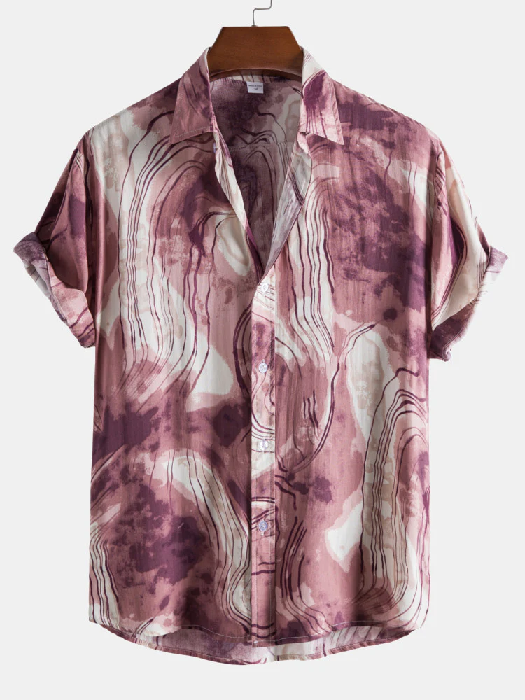 Abstrakte Malerei Druck T-Shirts - Image 3