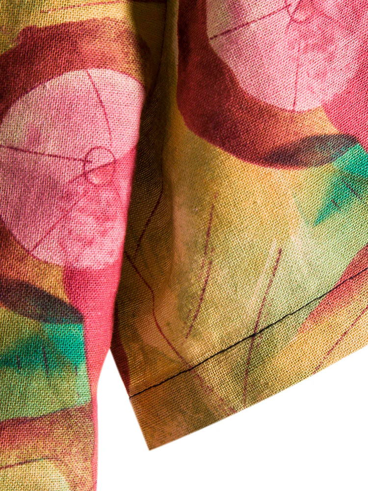 Abstraktes Druckhemd - Image 5