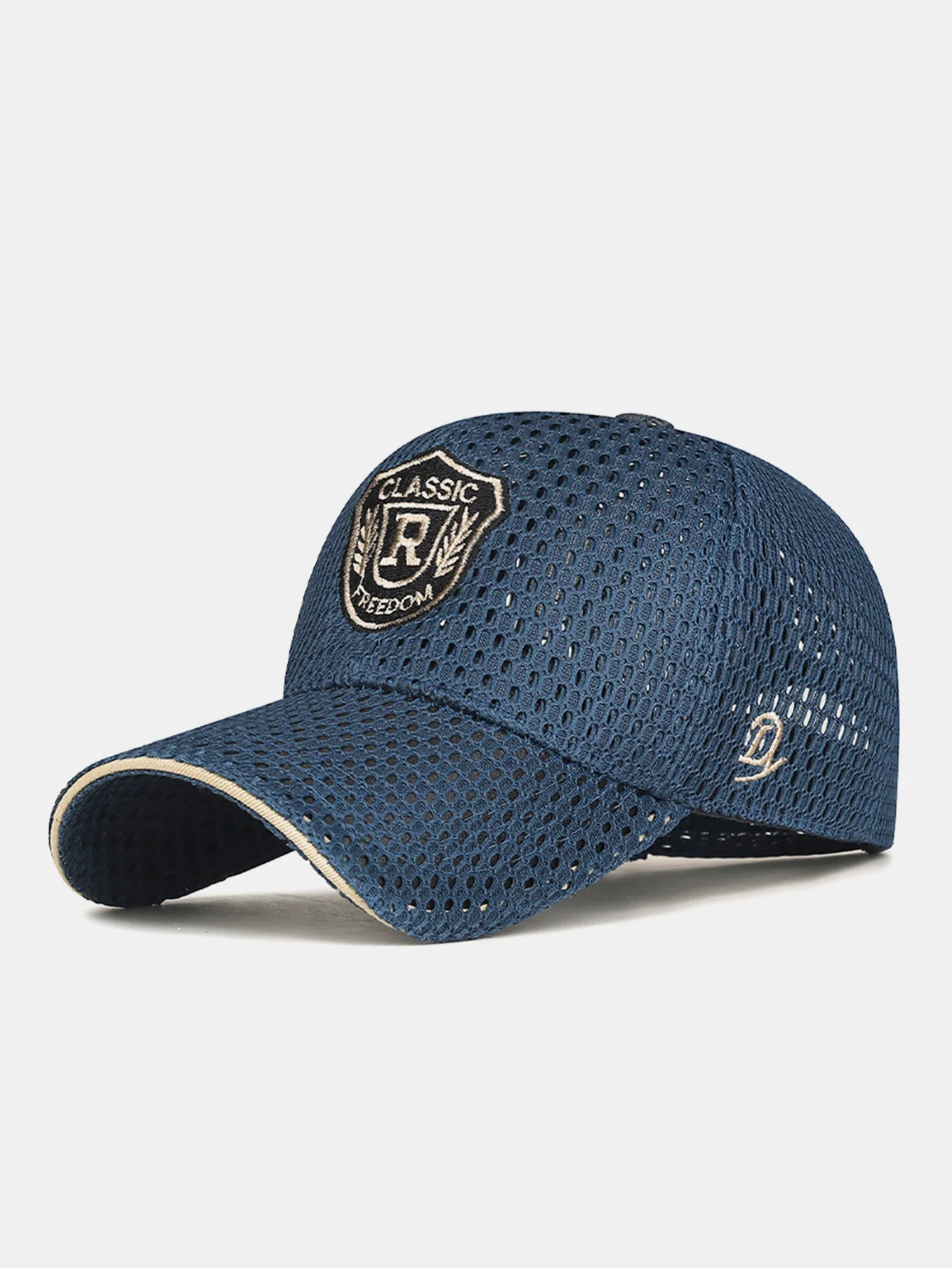 Adjustable Breathable Embroidered Men's Mesh Baseball Hat - Image 3