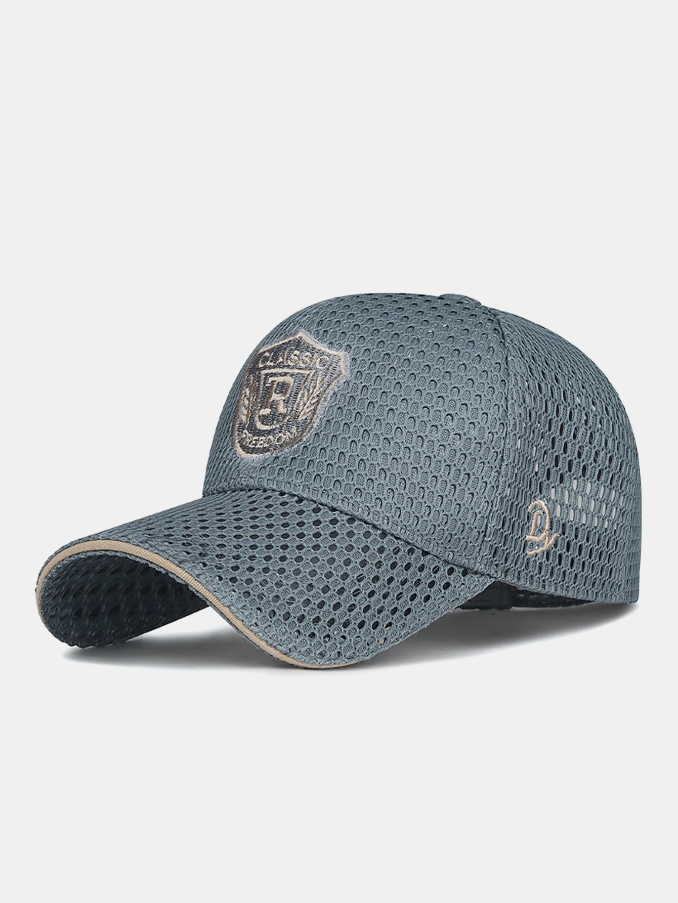 Adjustable Breathable Embroidered Men's Mesh Baseball Hat - Image 6