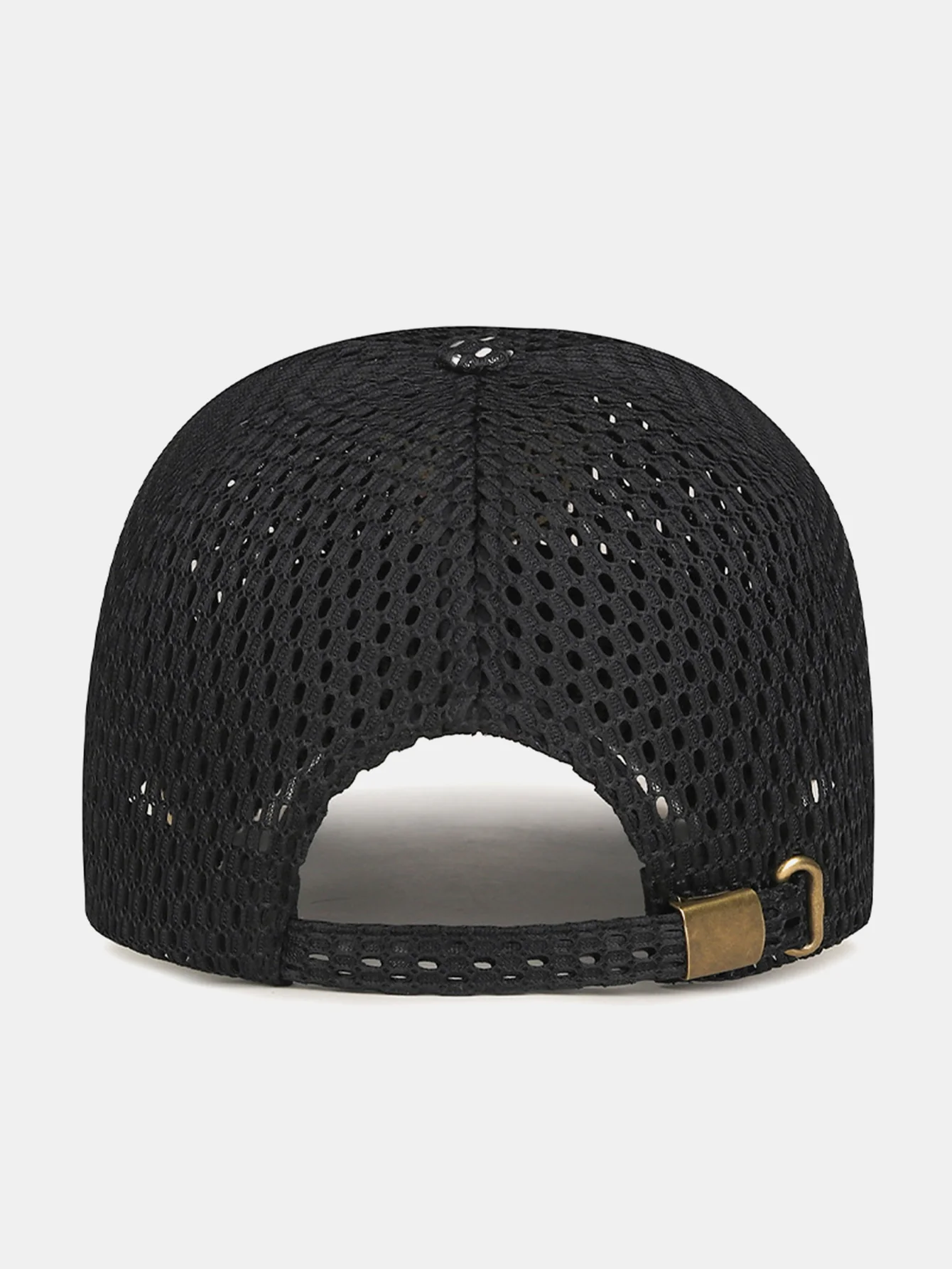 Adjustable Breathable Embroidered Men's Mesh Baseball Hat - Image 9