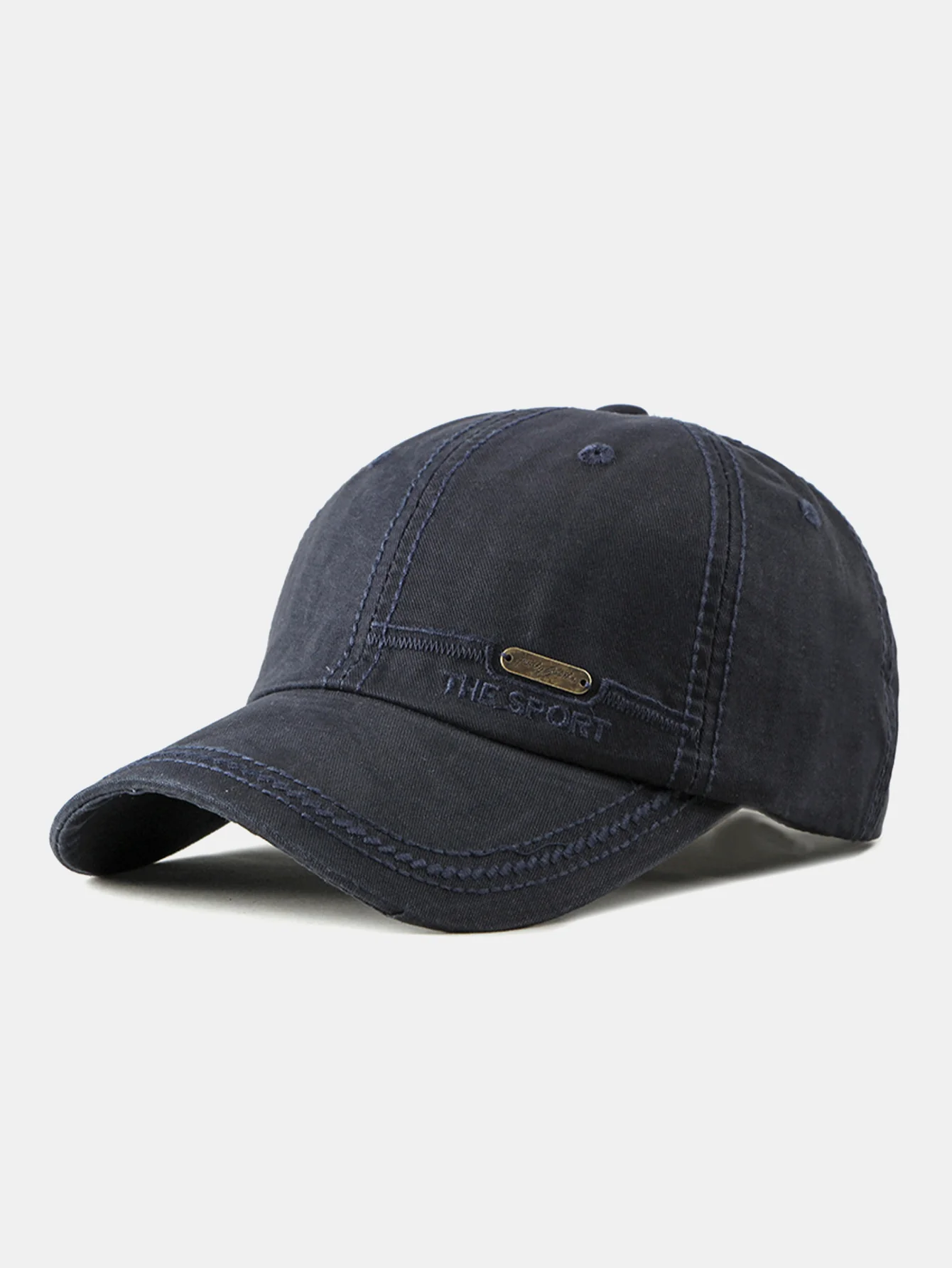 Adjustable Classic Cotton Baseball Cap Plain Dad Hat - Image 3