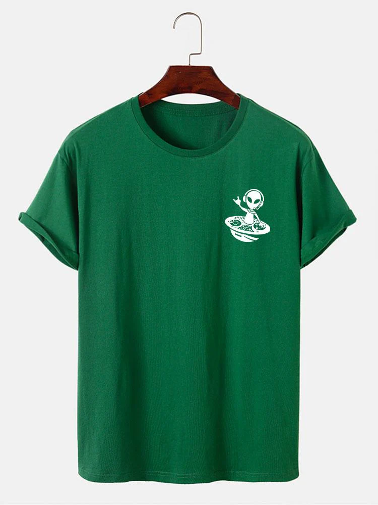 T-Shirt mit Alien-Print - Image 10
