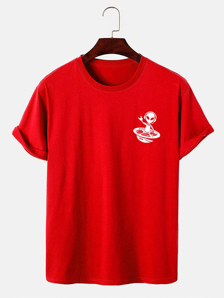 T-Shirt mit Alien-Print - Image 9