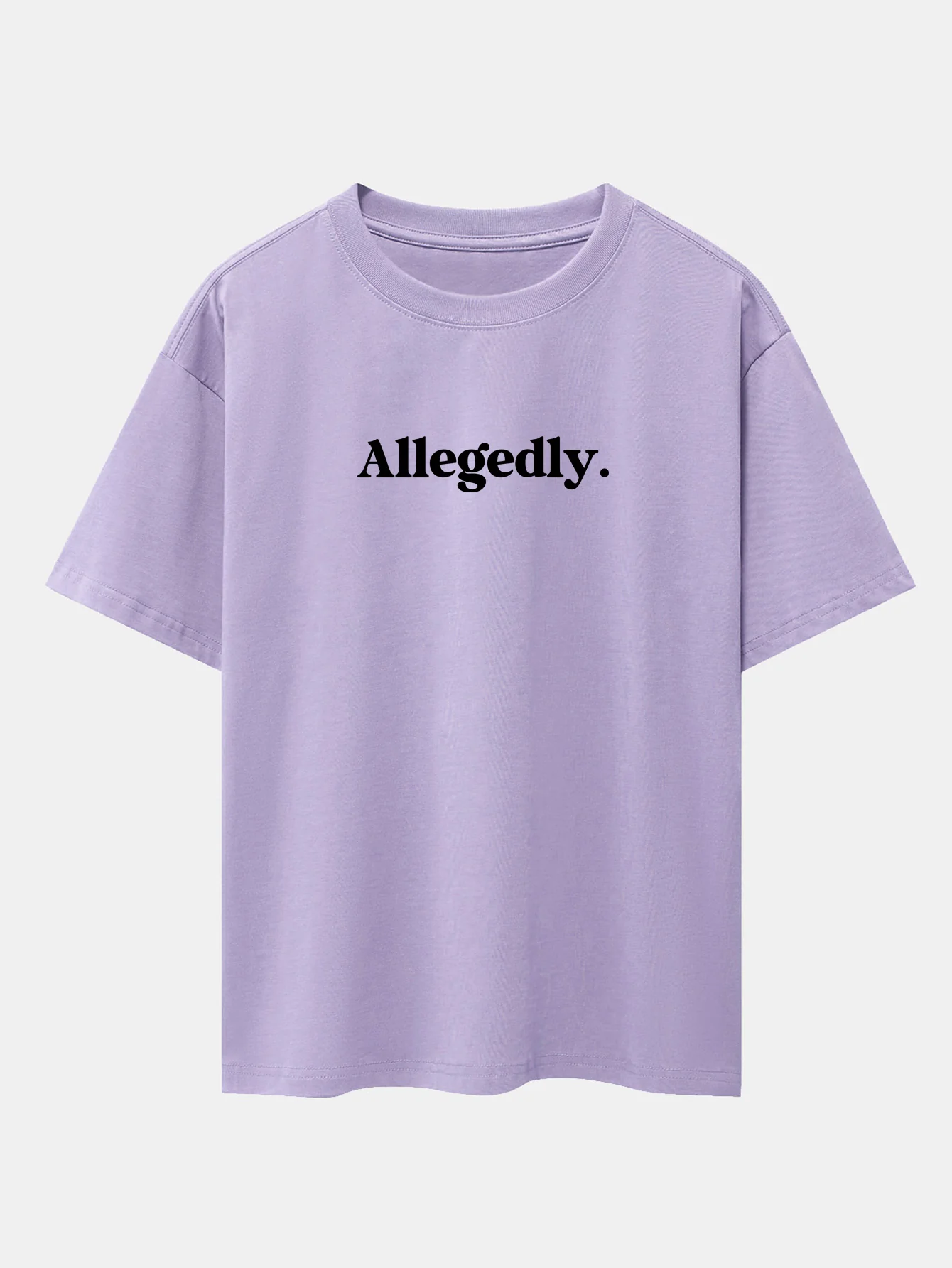Angeblich Print Drop-Shoulder Oversize T-Shirt - Image 15