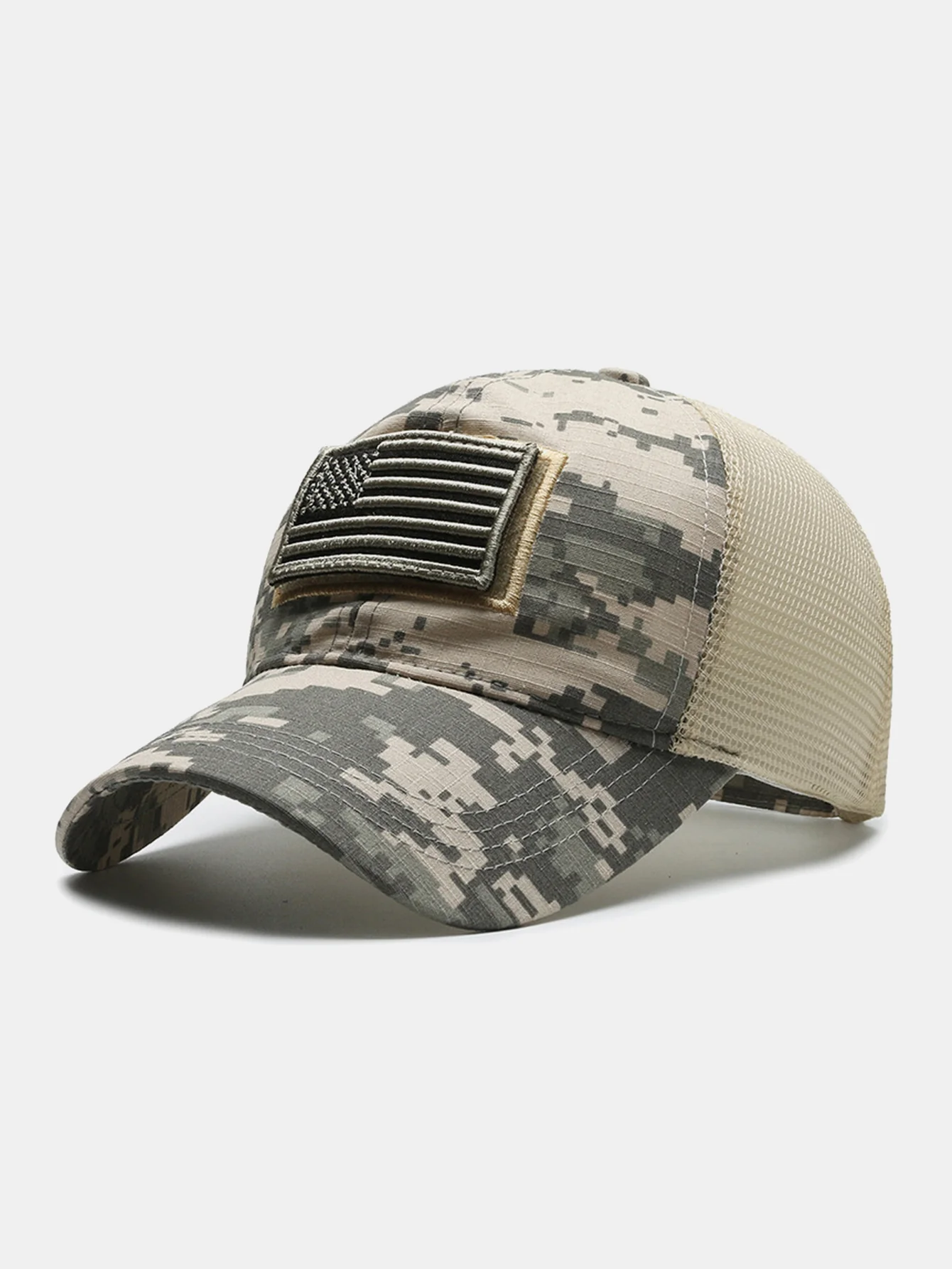 Bestickte Baseballkappe mit amerikanischem Flaggen-Patch - Image 2