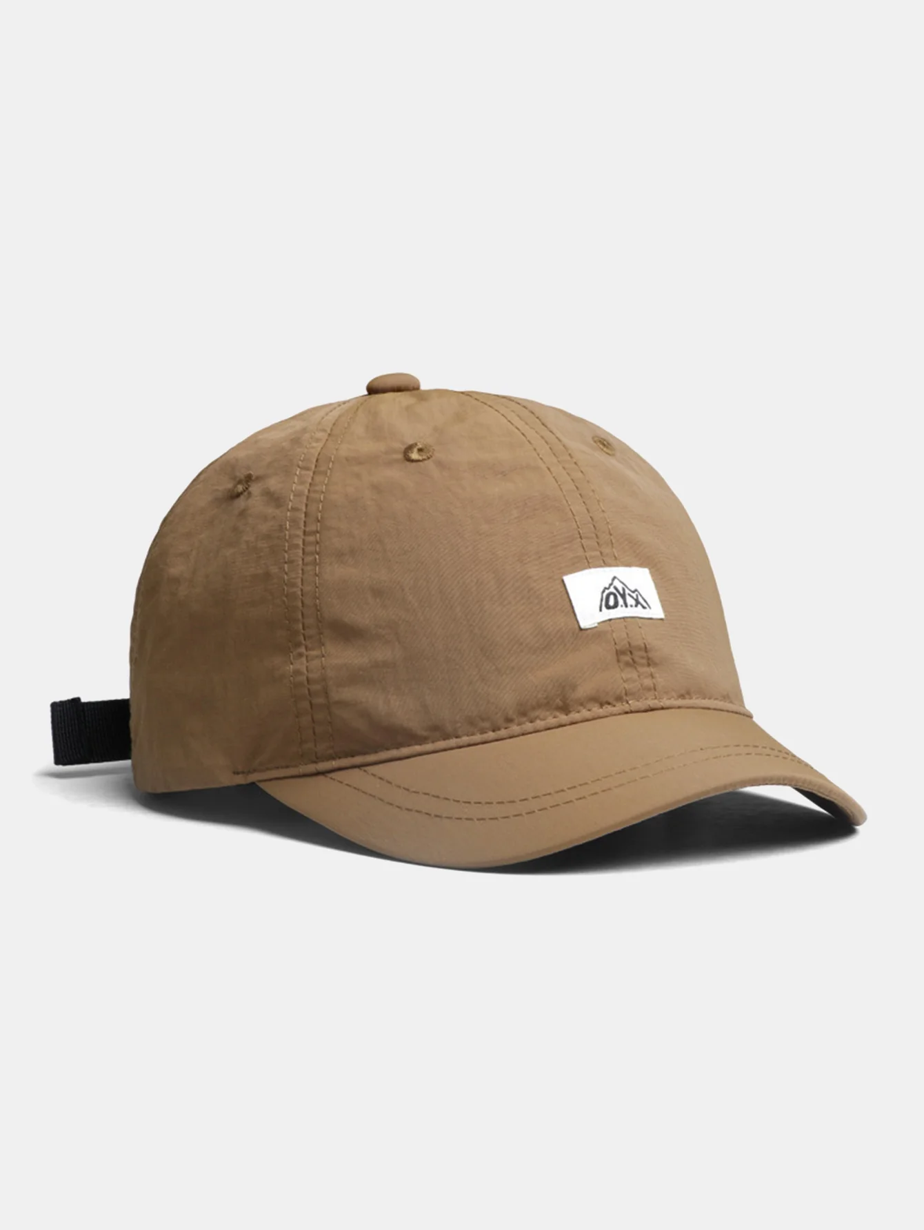 American Retro Short Brim Baseball Cap Summer Quick-Dry Outdoor Sports Thin Short Brim Cap - Image 2
