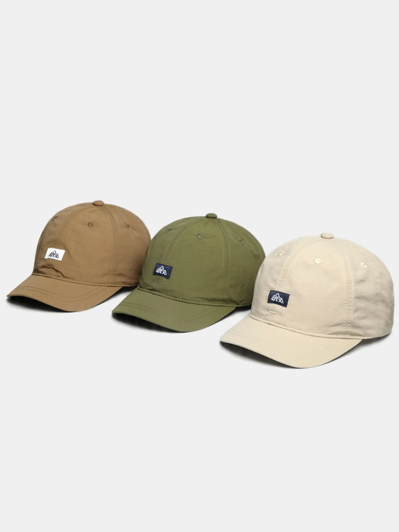 American Retro Short Brim Baseball Cap Summer Quick-Dry Outdoor Sports Thin Short Brim Cap - Image 7