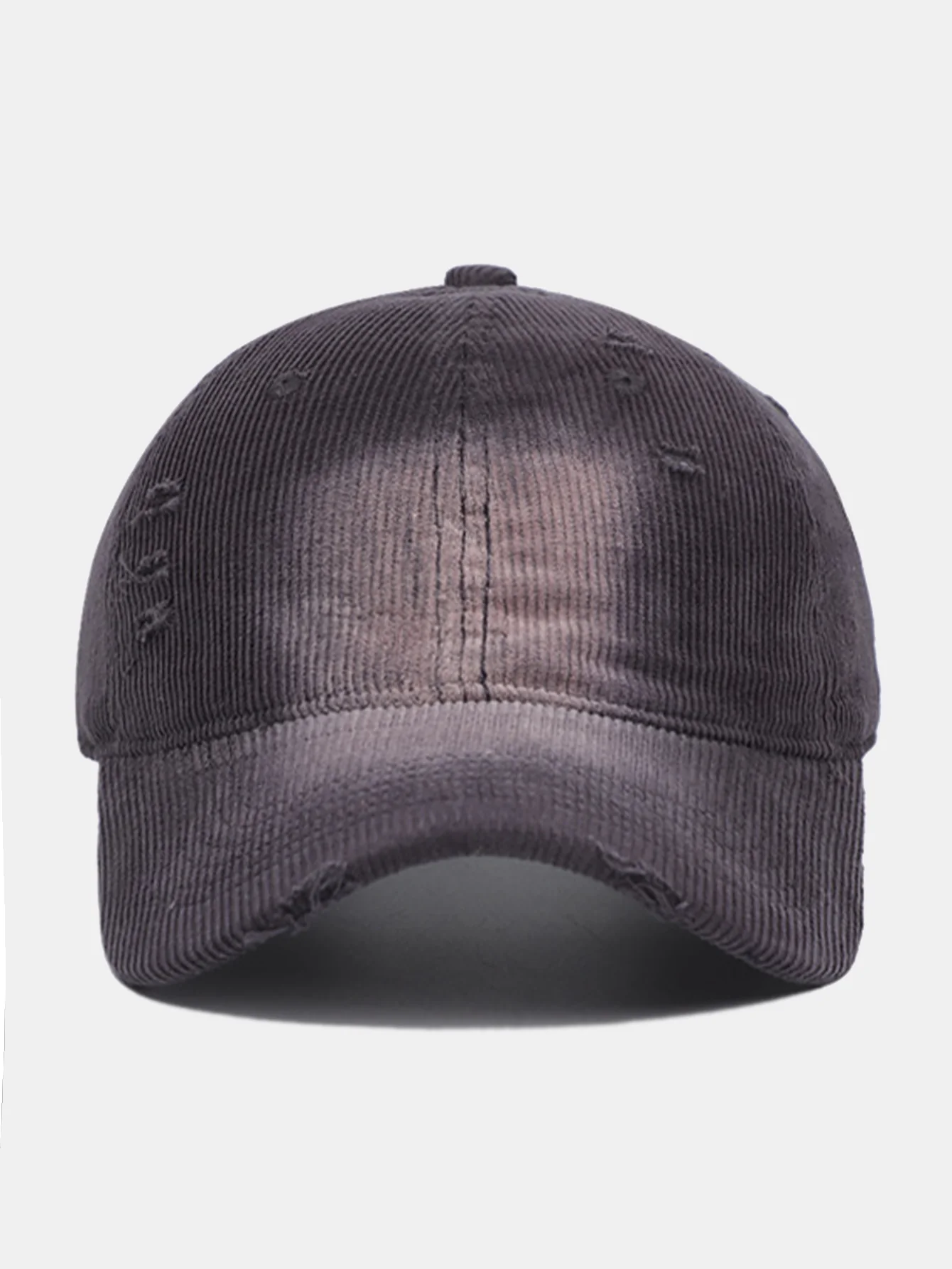 American Street zerrissene gebürstete Cord-Baseballkappe - Image 10