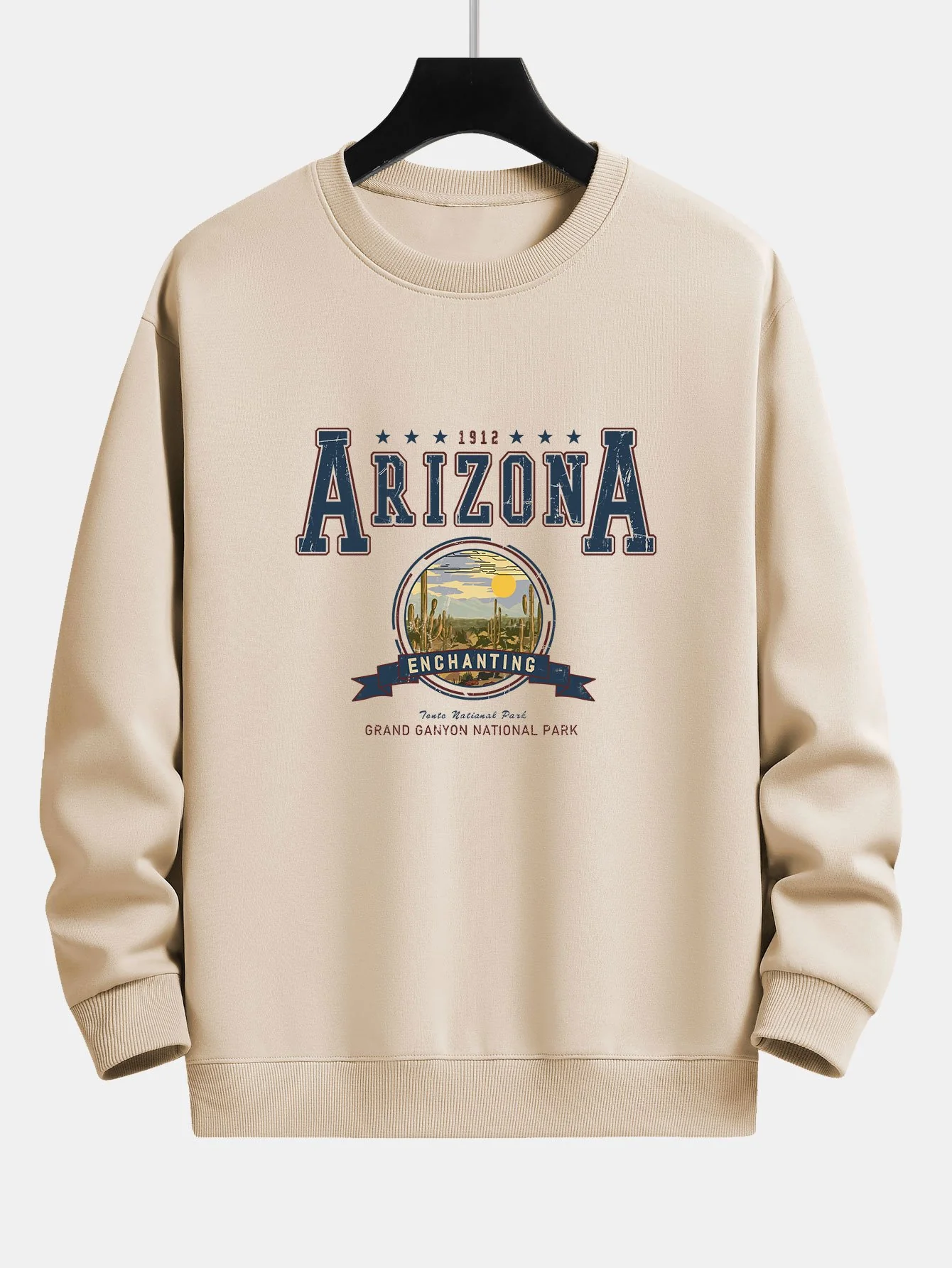 Arizona Illustration Print Relax Fit Sweatshirt - Image 2