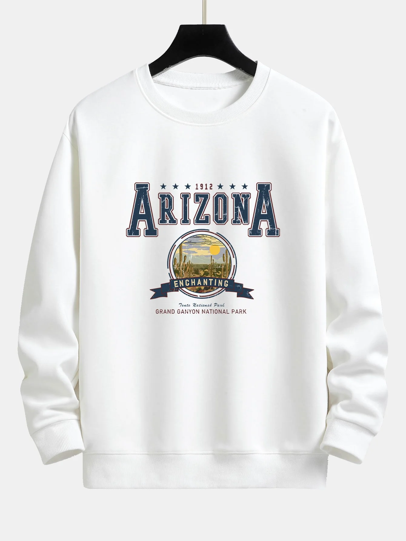 Arizona Illustration Print Relax Fit Sweatshirt - Image 3