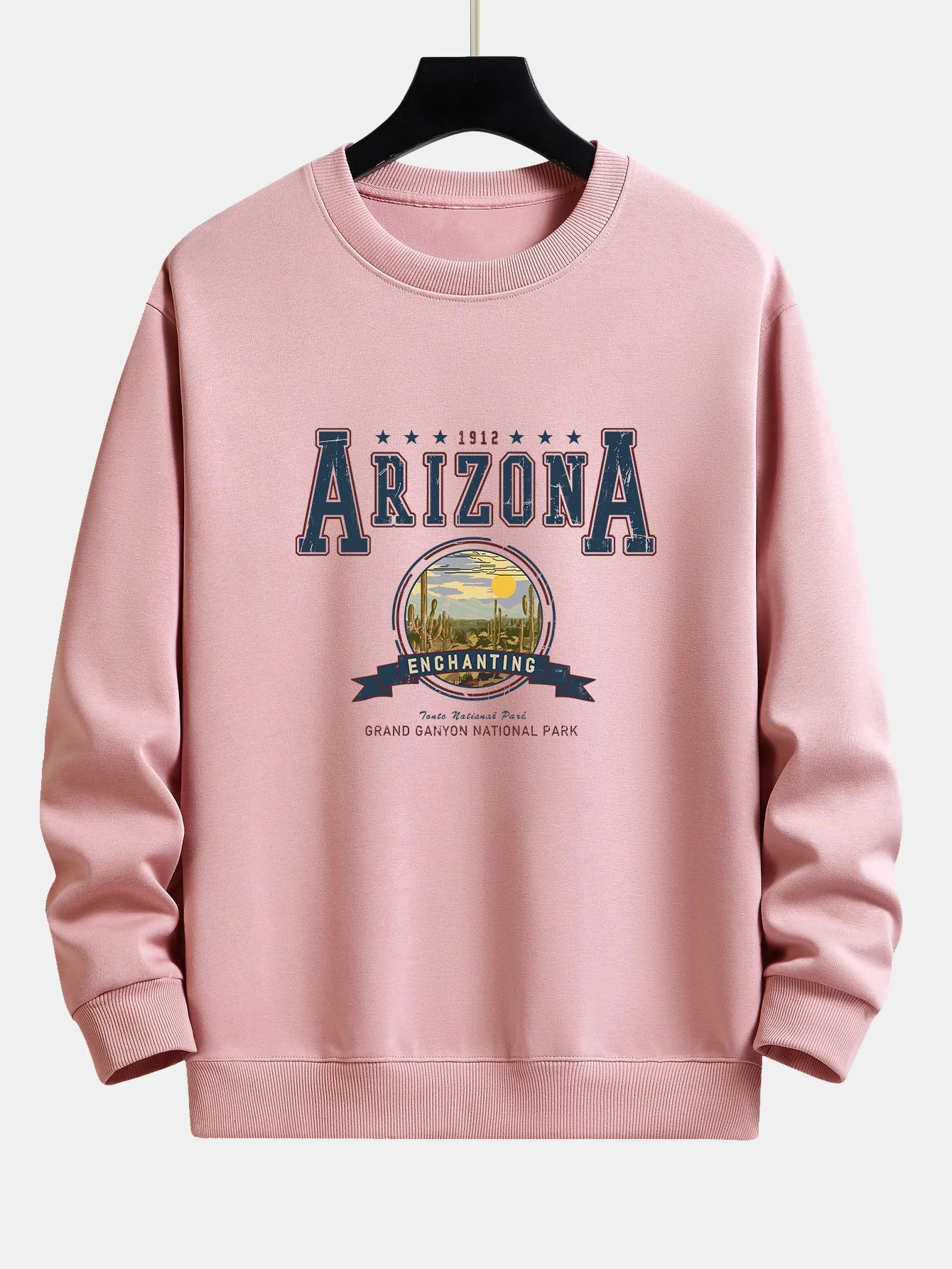 Arizona Illustration Print Relax Fit Sweatshirt - Image 5