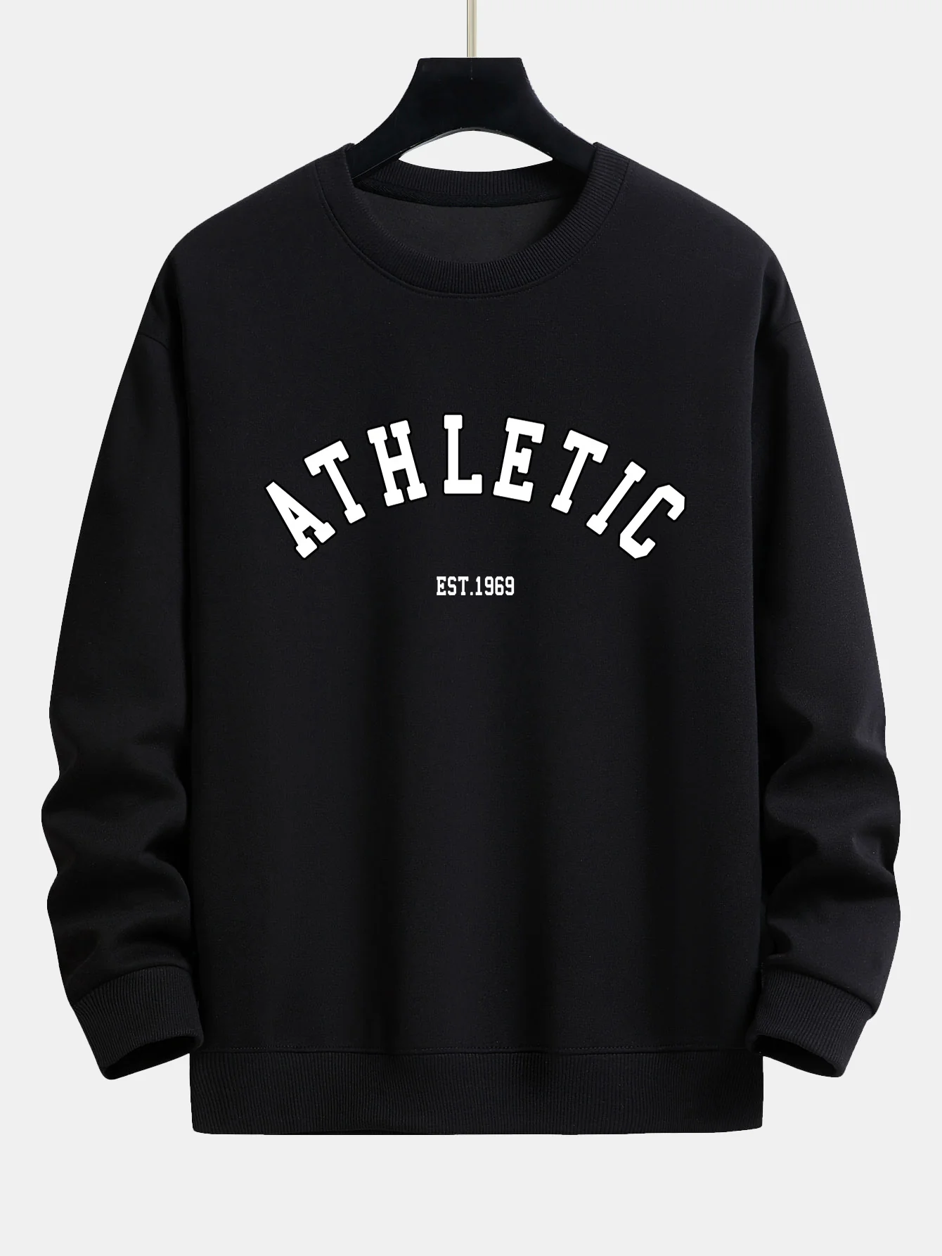 Athletic Print Relaxed Fit Sweatshirt - Image 2