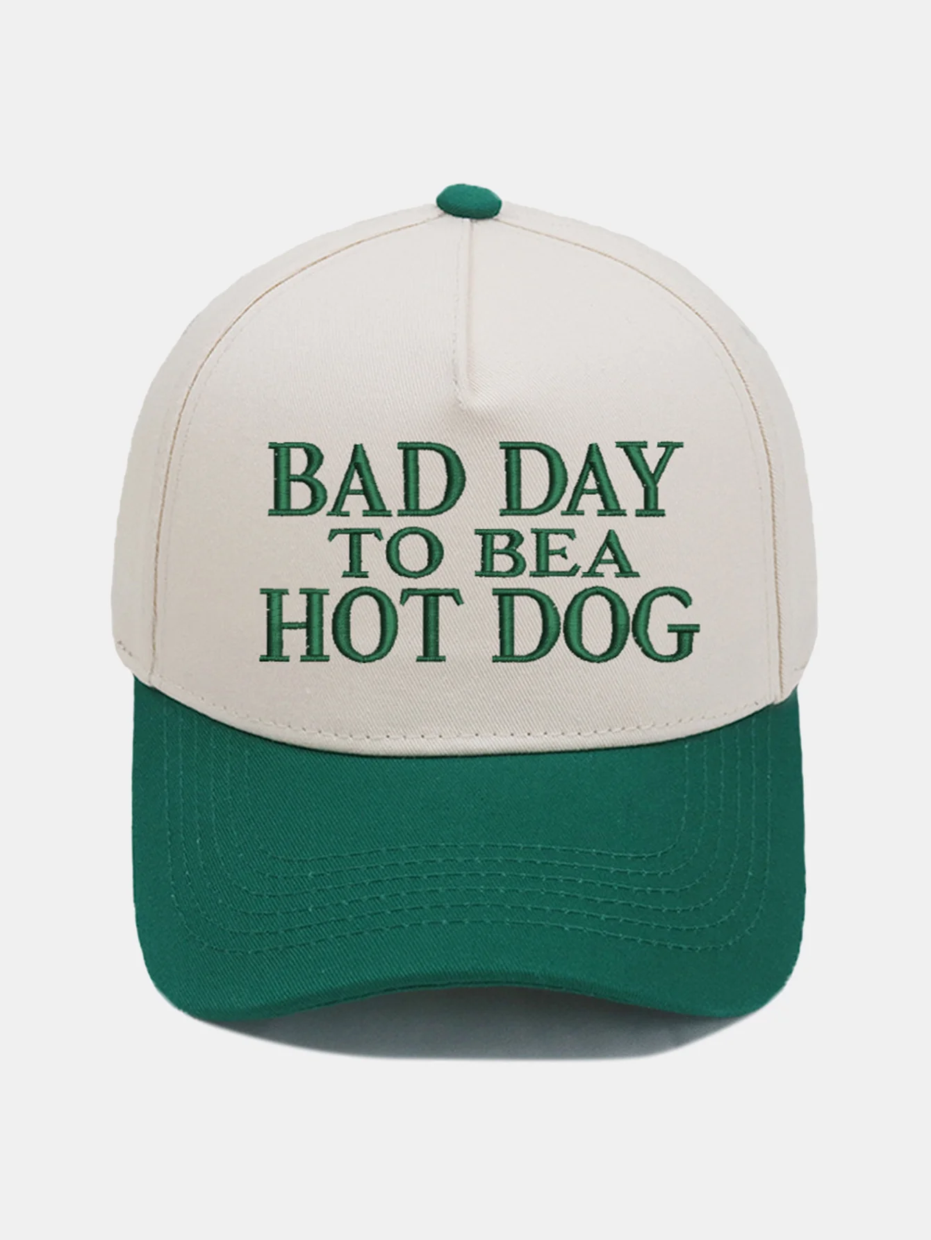 Schlechter Tag, um ein Hot Dog zu sein Stickerei Baseballkappe - Image 10