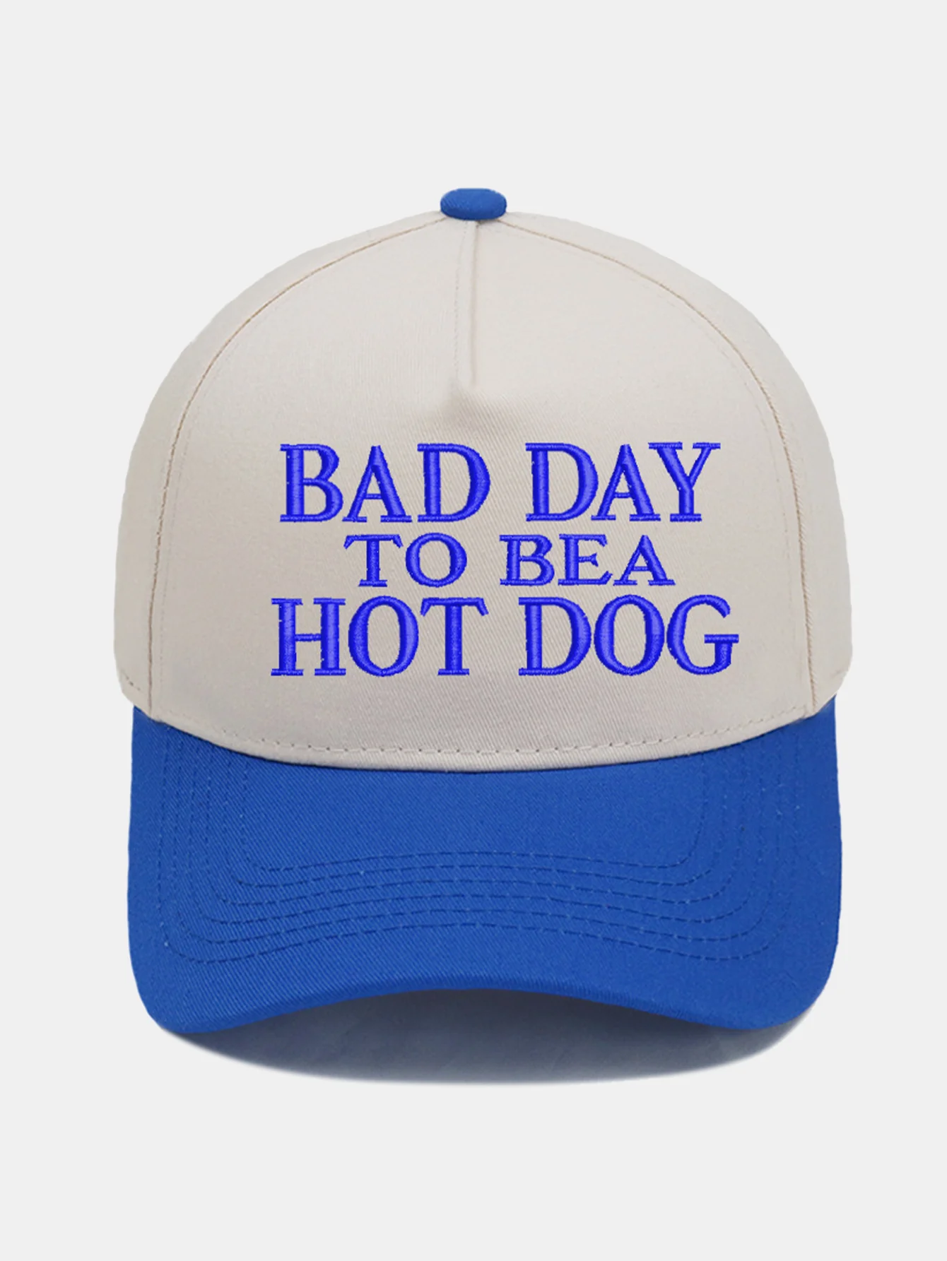Schlechter Tag, um ein Hot Dog zu sein Stickerei Baseballkappe - Image 4
